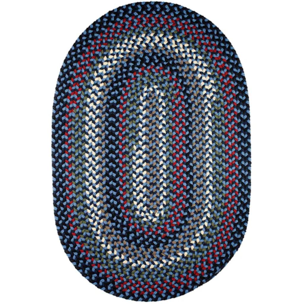 Mayflower Braided Oval Reversible Area Rugs
