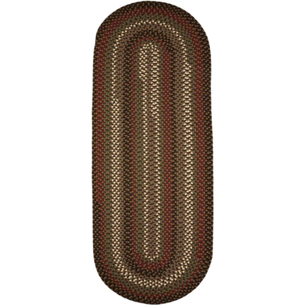 Mayflower Braided Runner Reversible Area Rugs