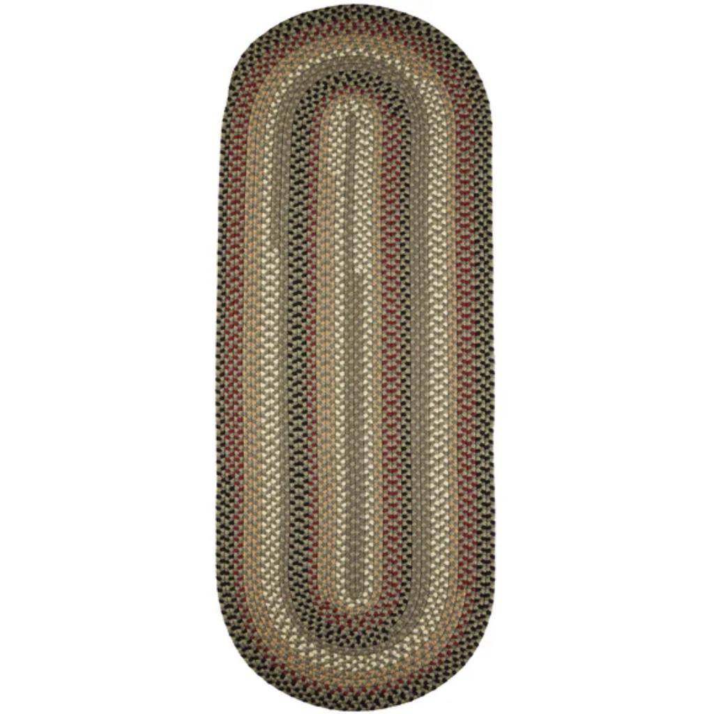 Mayflower Braided Runner Reversible Area Rugs