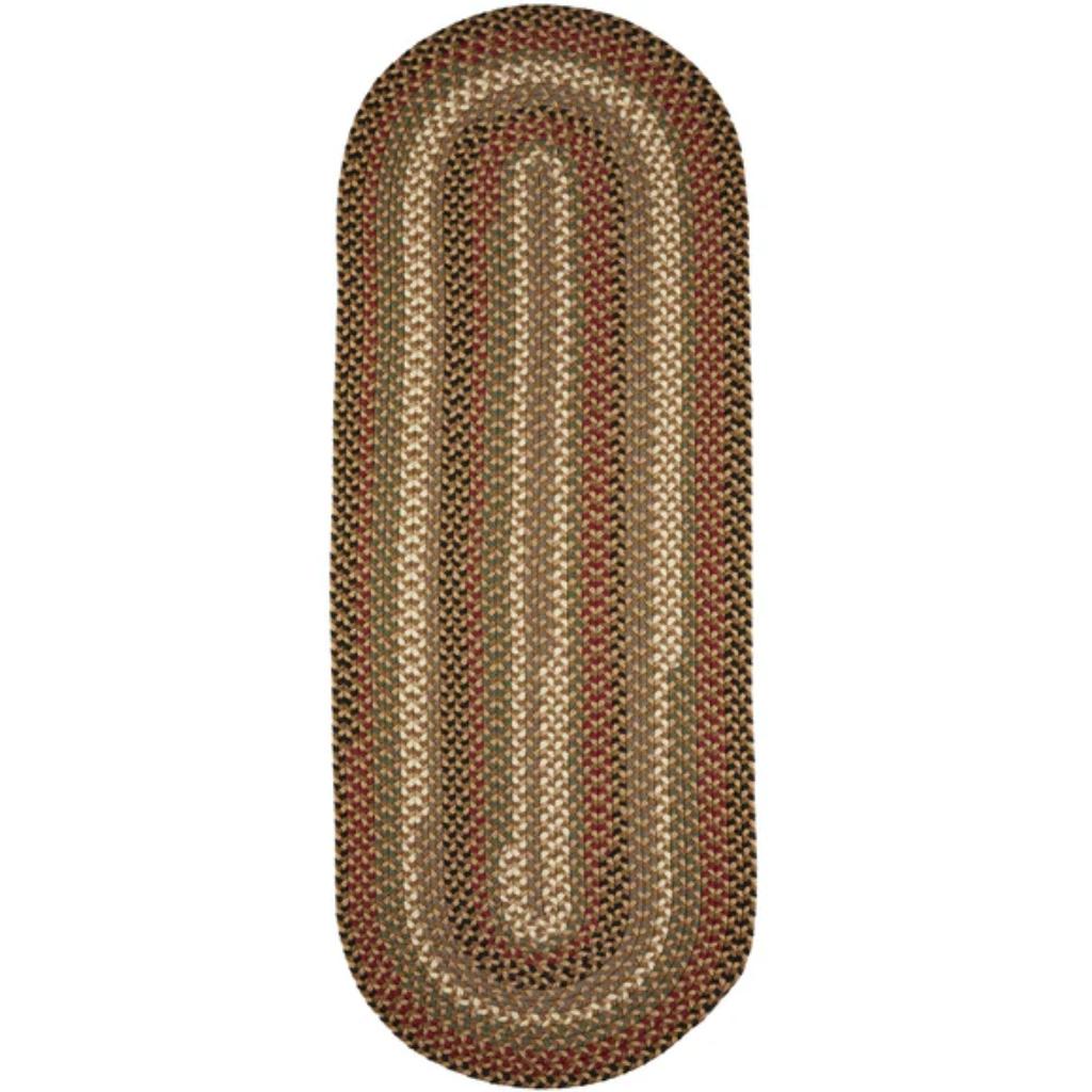 Mayflower Braided Runner Reversible Area Rugs