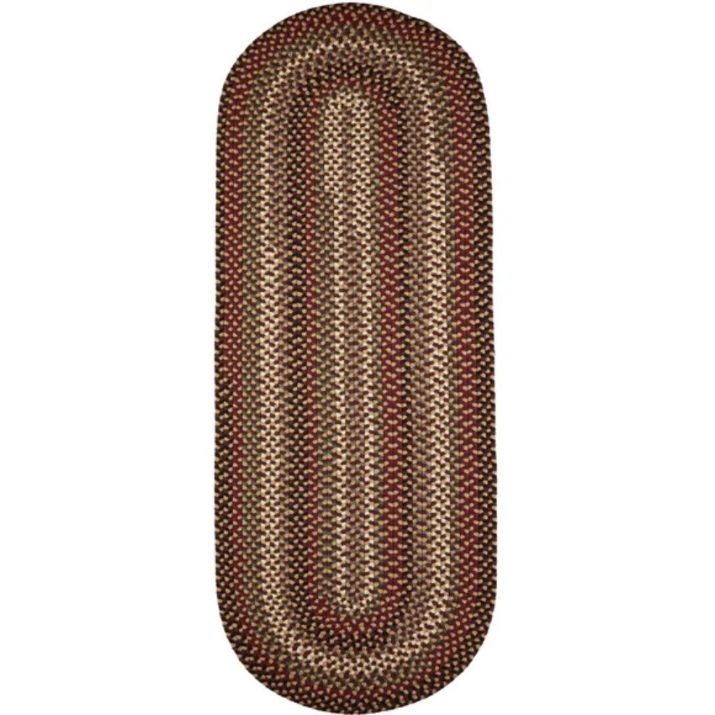 Mayflower Braided Runner Reversible Area Rugs