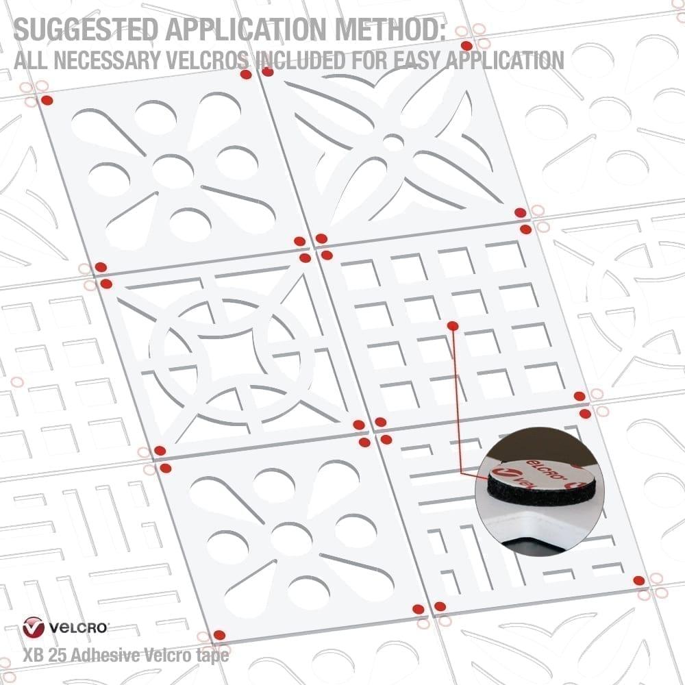 Mid Century 3D Wall Panels - PRHOMZ