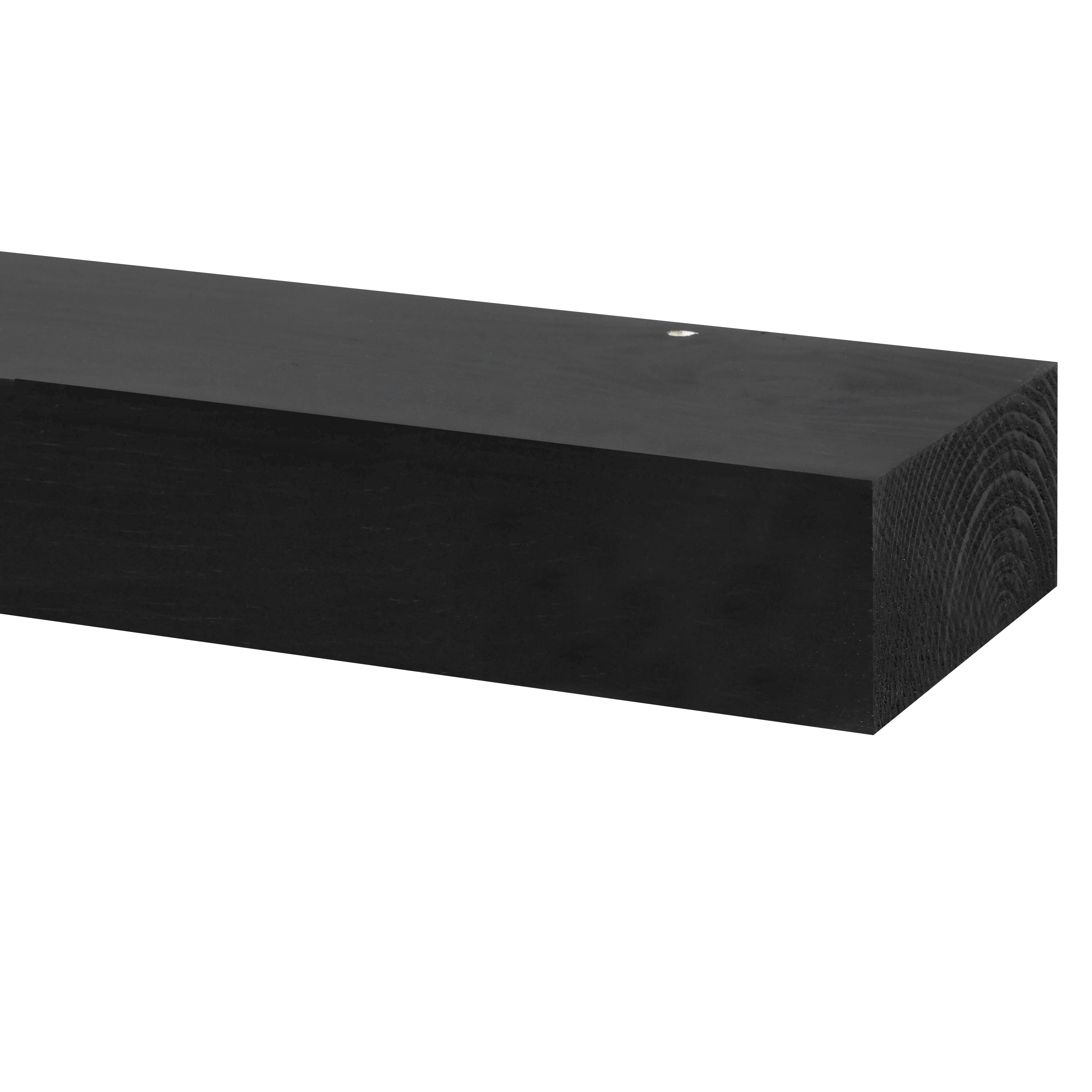 Smooth Solid Floating Timber Fireplace Mantel Shelf