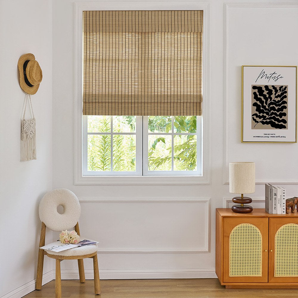 Mokara Natural Custom Bamboo Shades