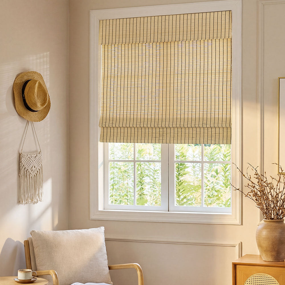 Mokara Natural Custom Bamboo Shades