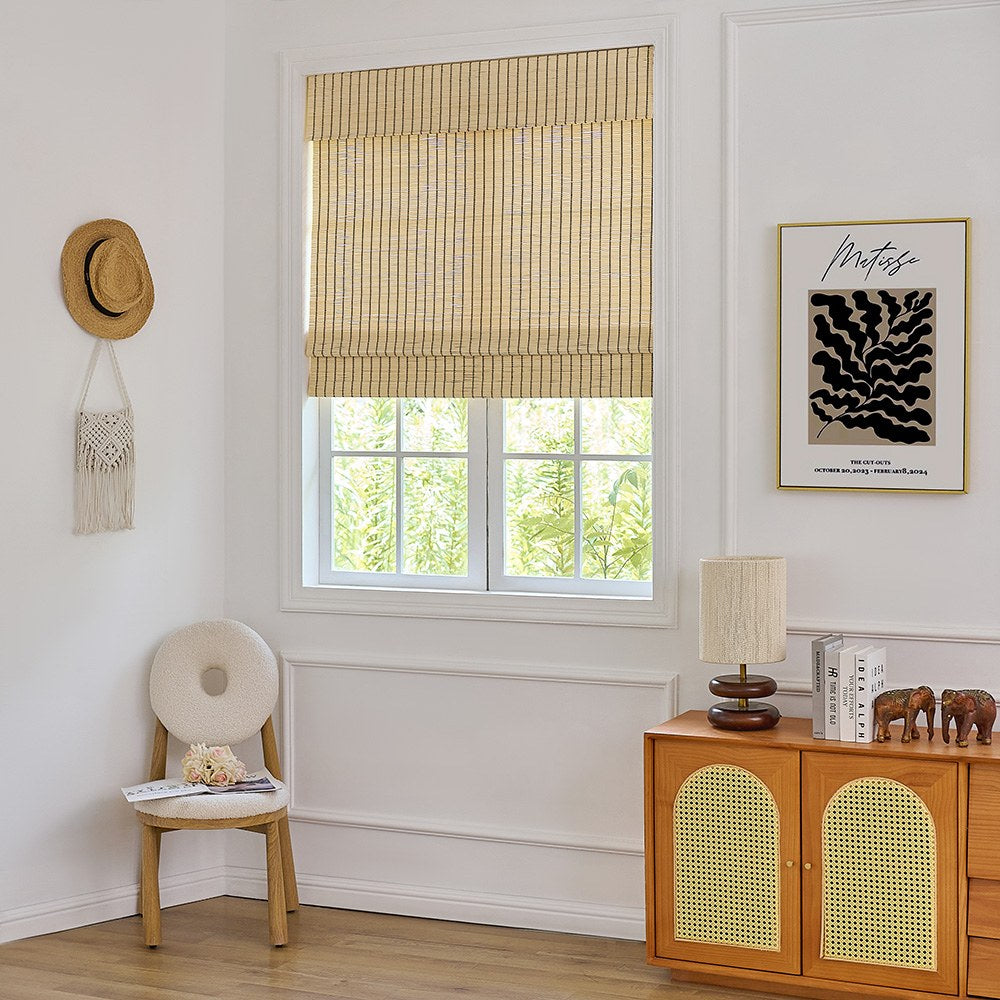Mokara Natural Custom Bamboo Shades