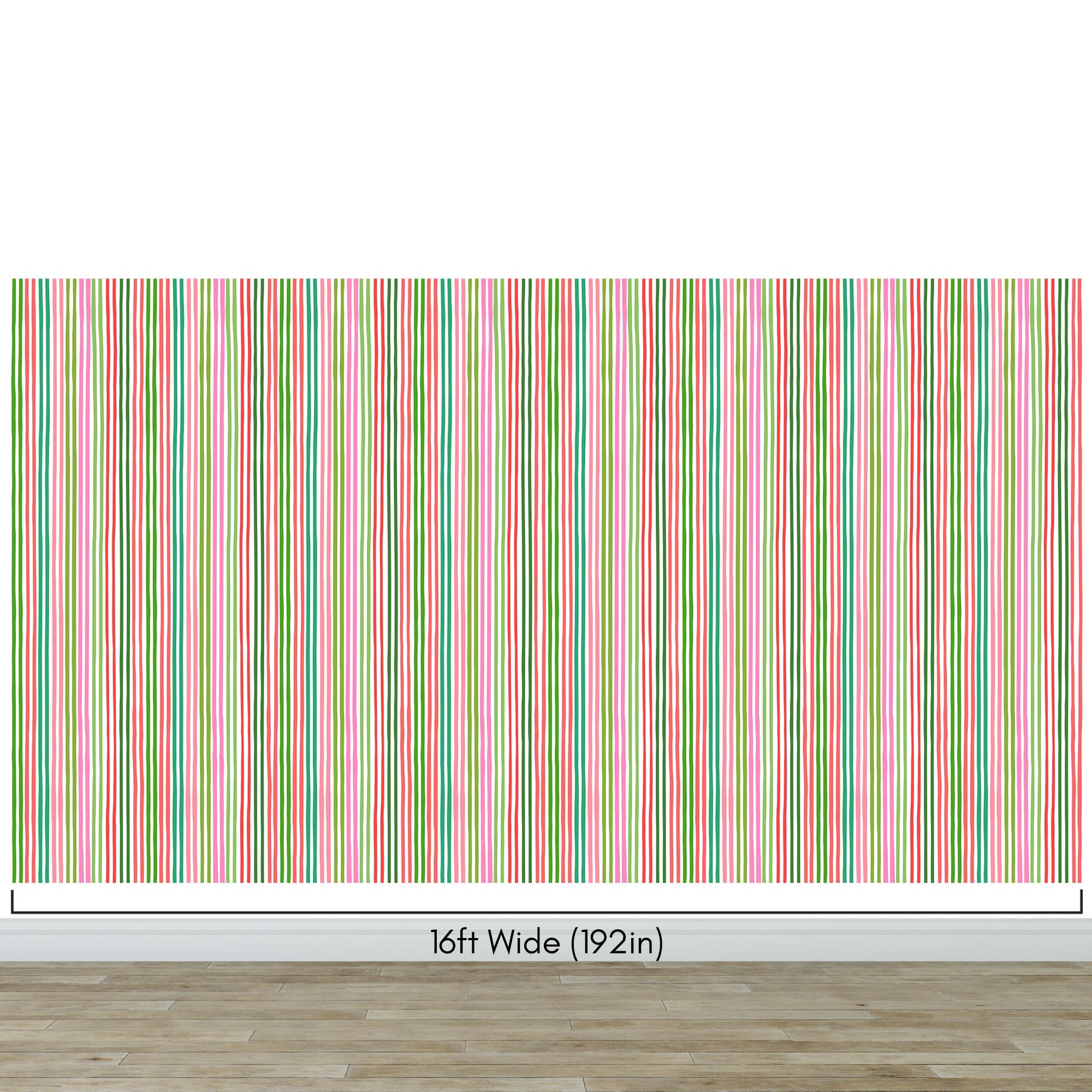 Color Vertical Stripes Pattern Wallpaper Mural. #7034