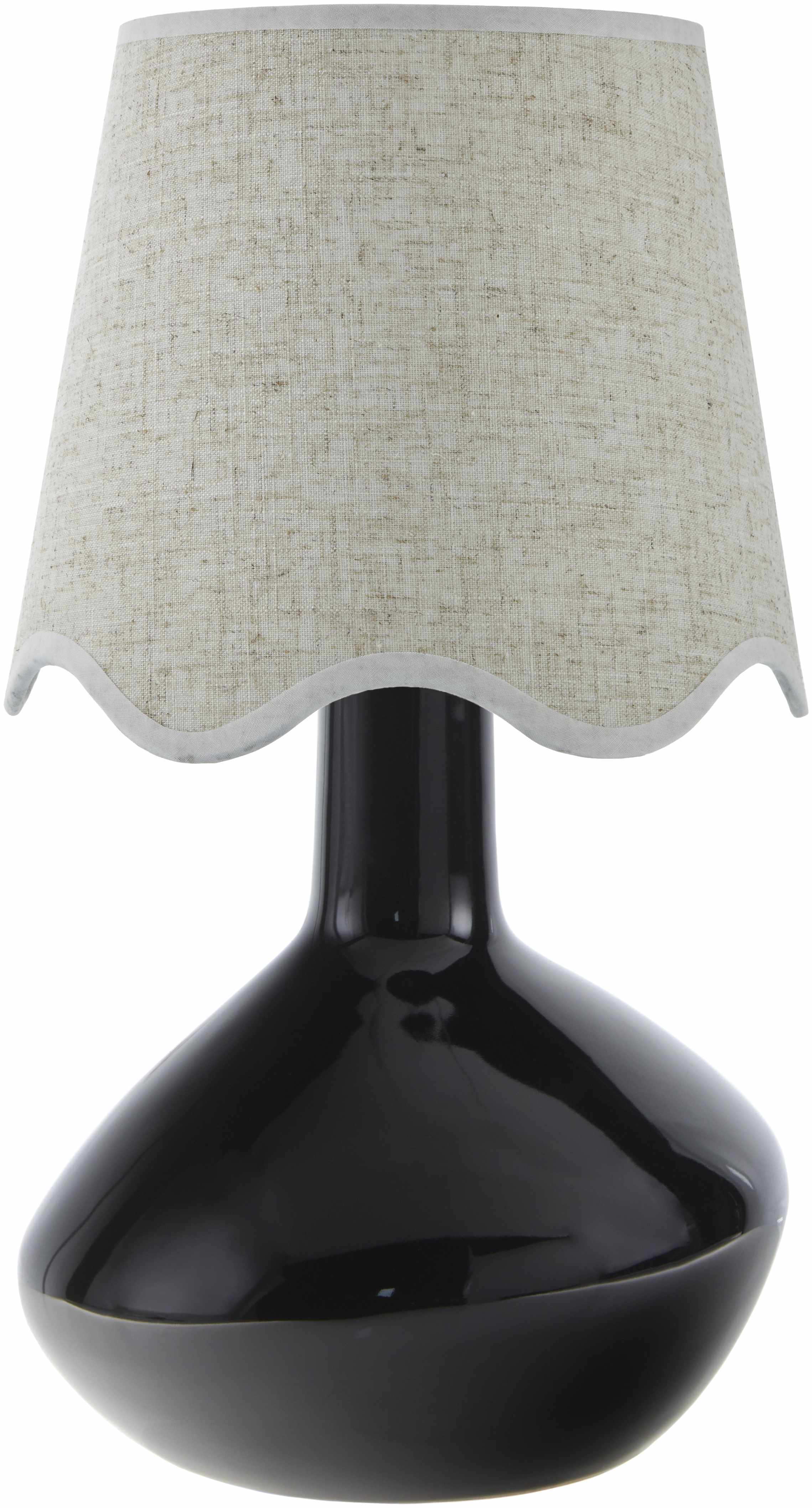 Neuenhagen Black & Wheat Ceramic Table Lamp-0