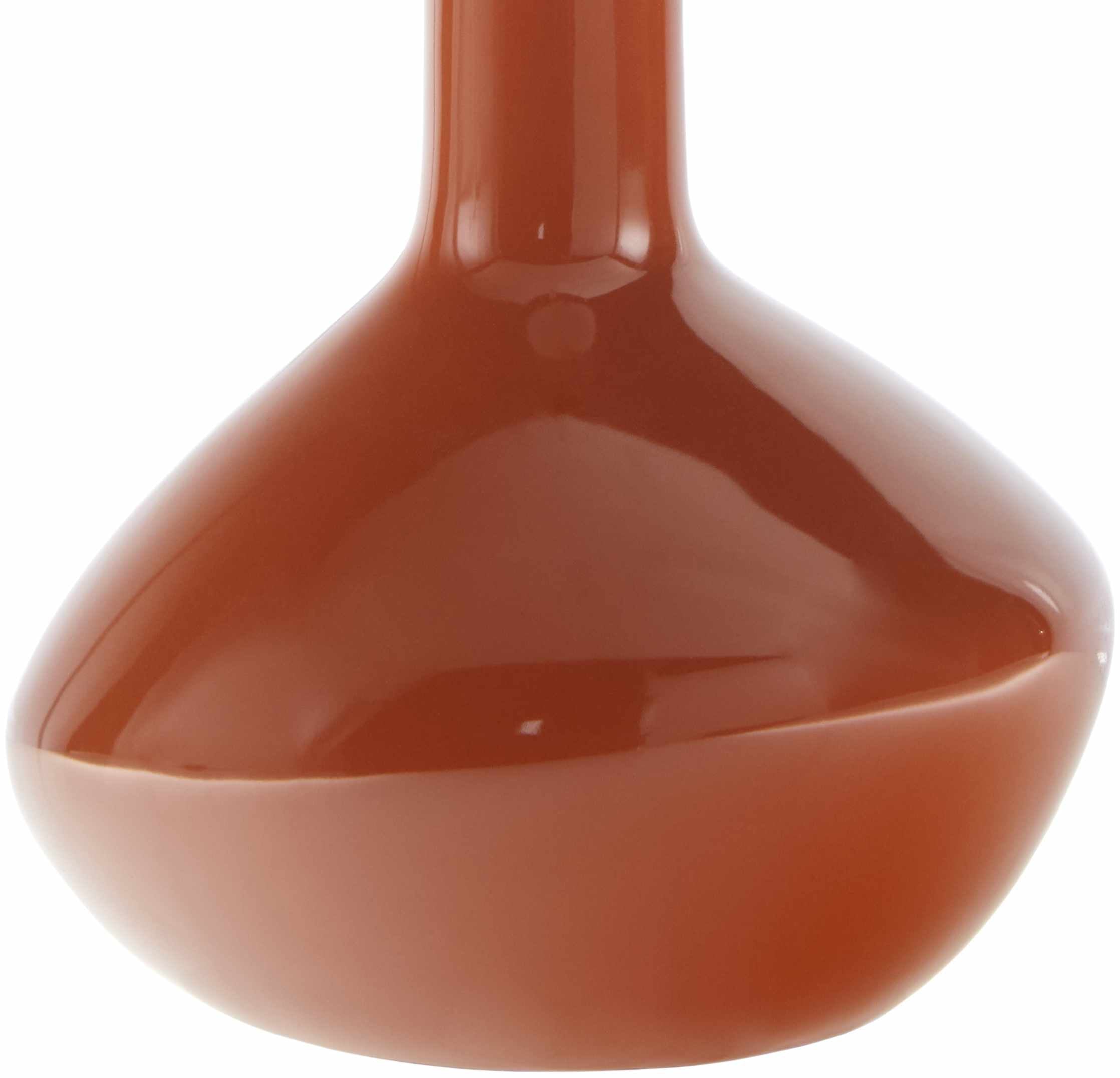 Neuenhagen Red & Wheat Ceramic Table Lamp-1