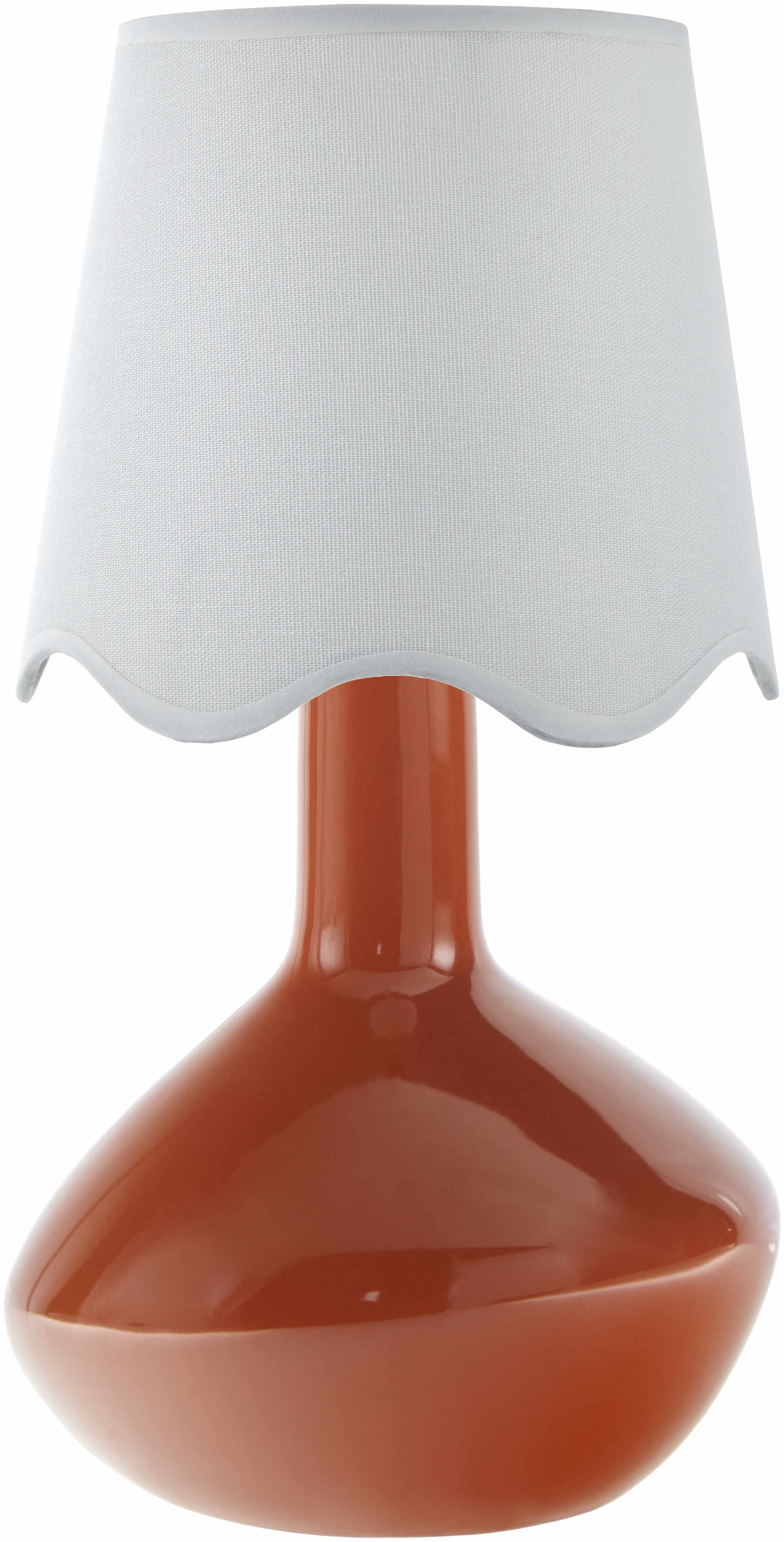 Neuenhagen Red & White Ceramic Table Lamp-0