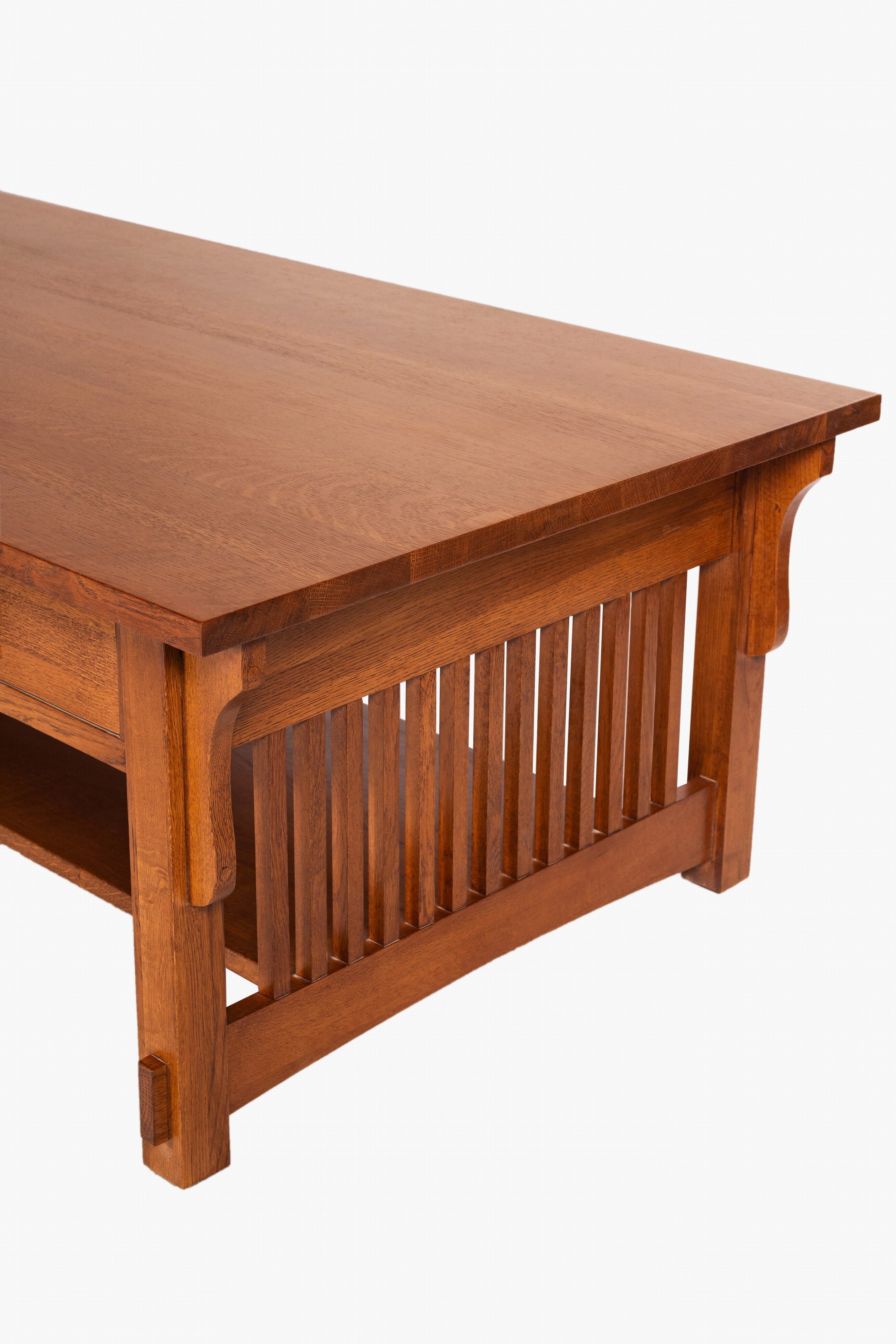 Mission Crofter Style 6 Drawer Coffee Table