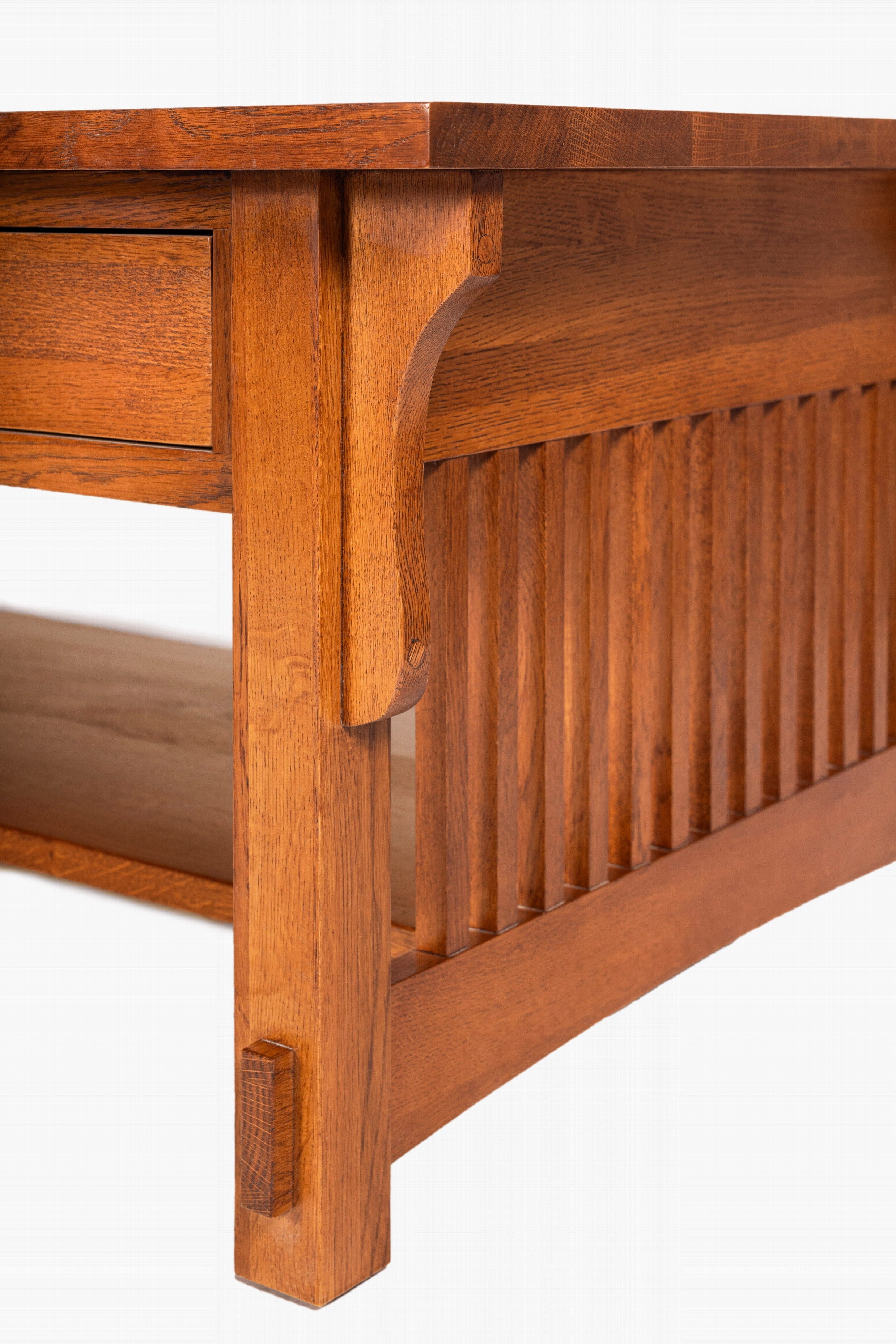 Mission Crofter Style 6 Drawer Coffee Table