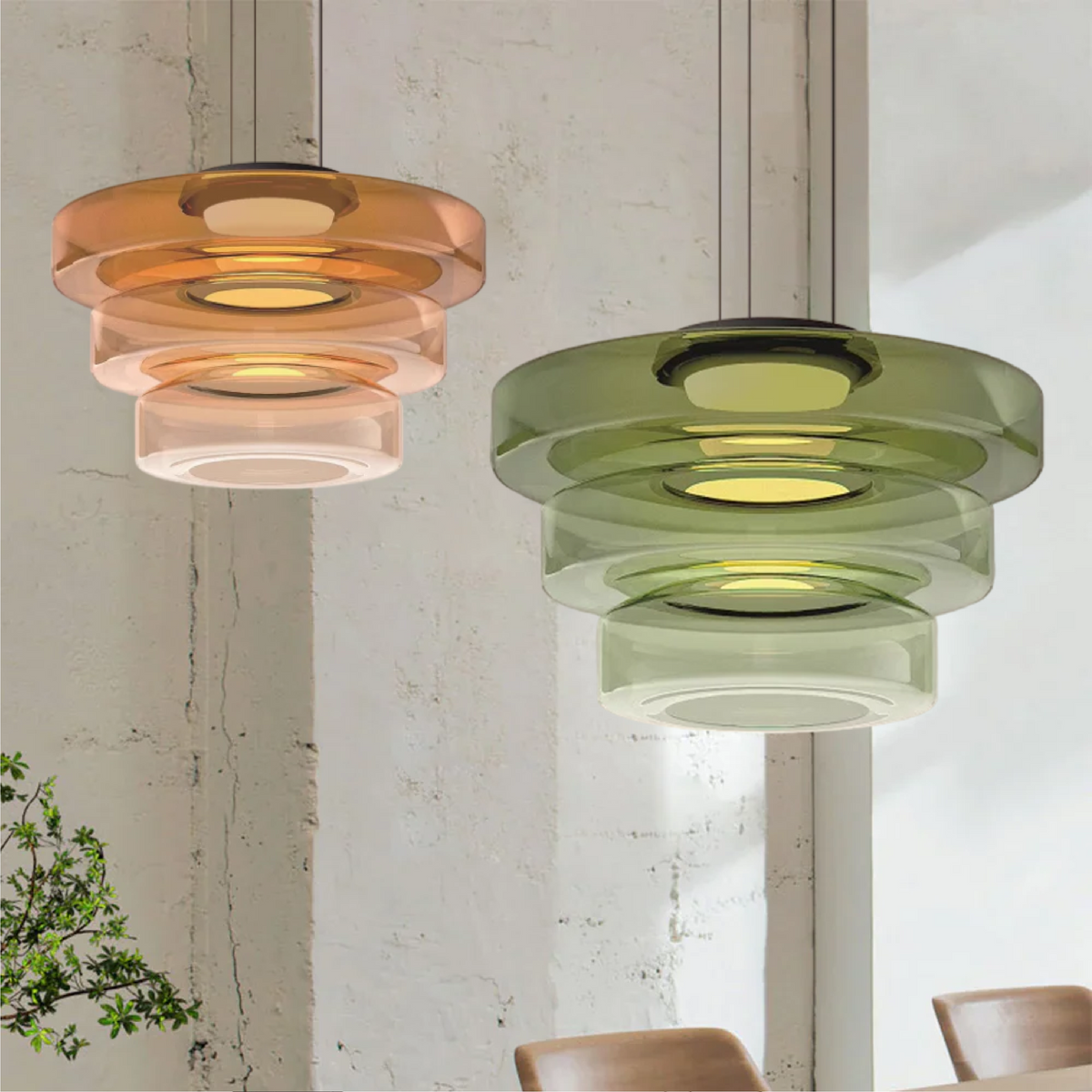 Bauhaus Glass Pendant Light Modern Hanging Ceiling Lamp Fixture