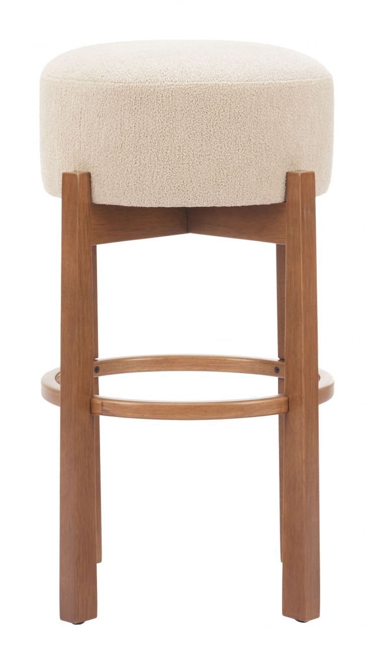 Nade Textured Fabric Barstool 2PC