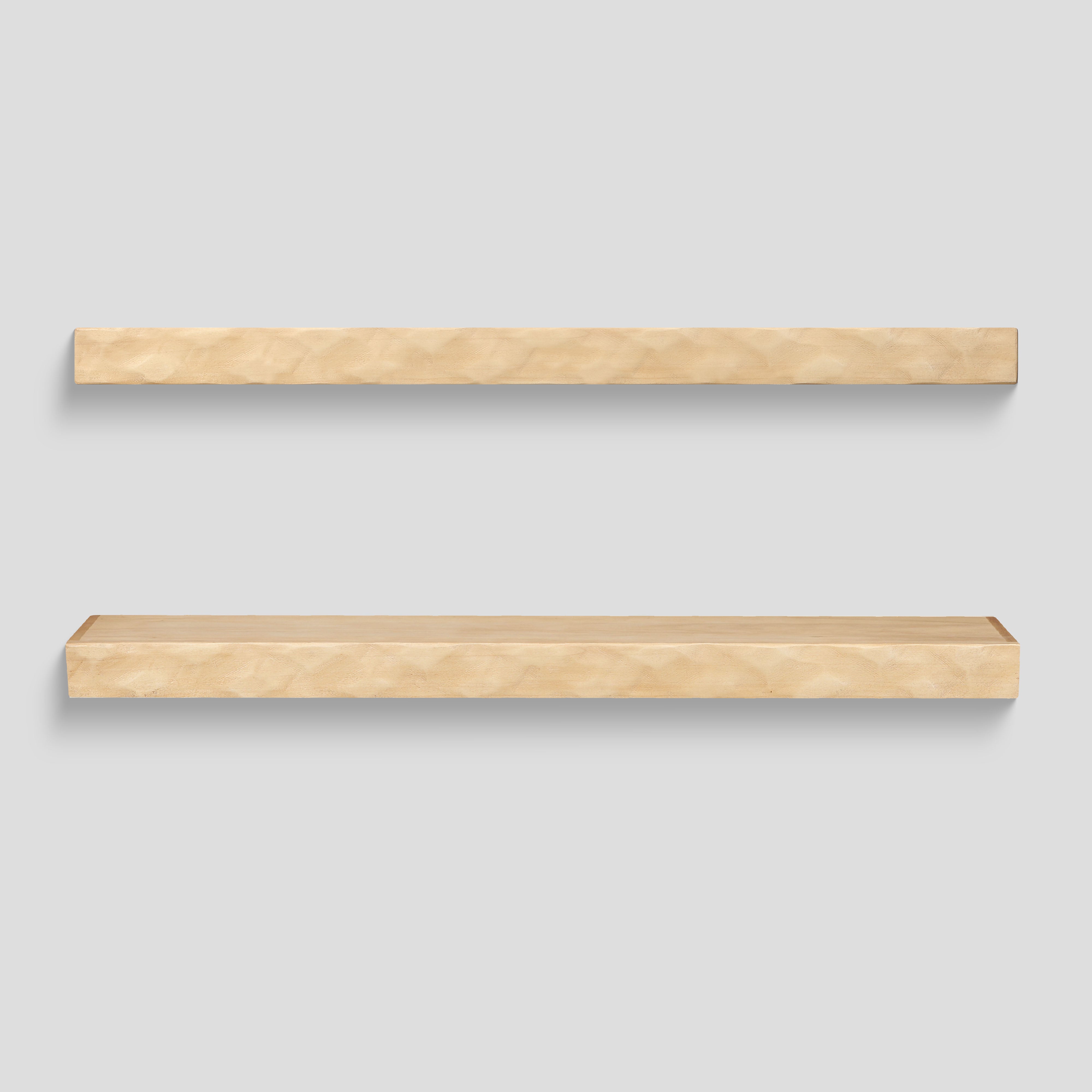 Hewn Floating Kitchen Shelf – Real Wood