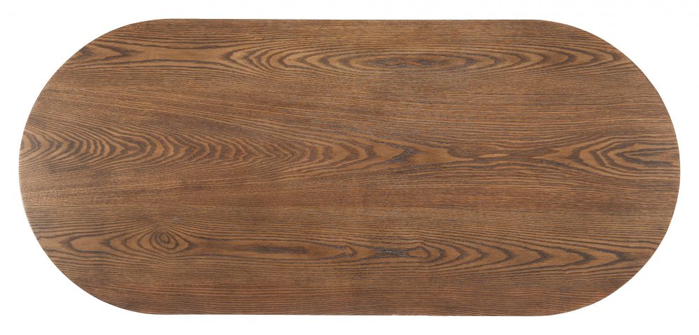 Niju Wood Top Oval Coffee Table