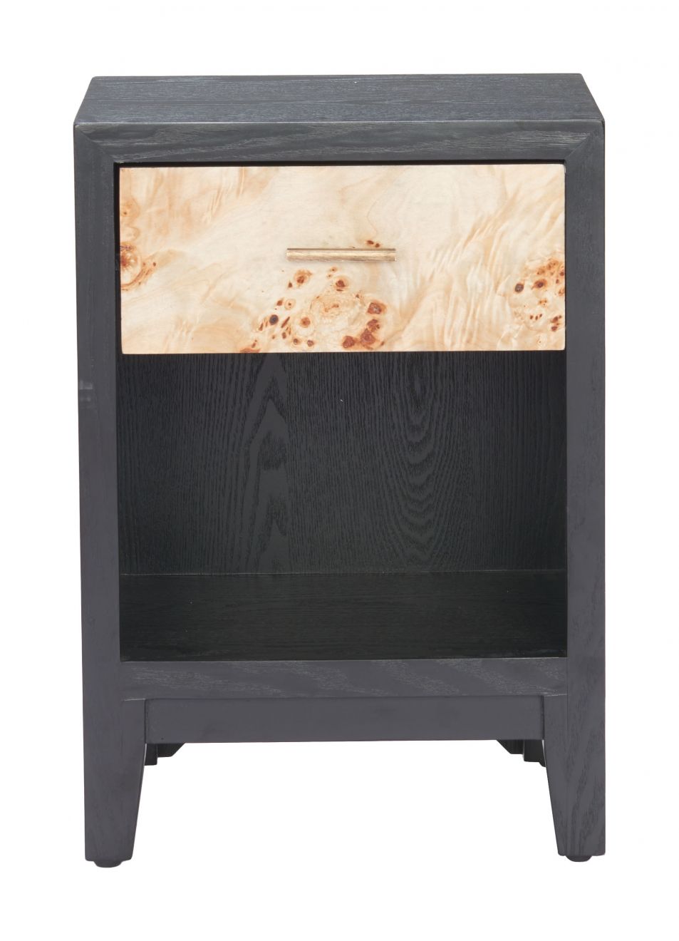 Noite One Drawer Wooden Side Table