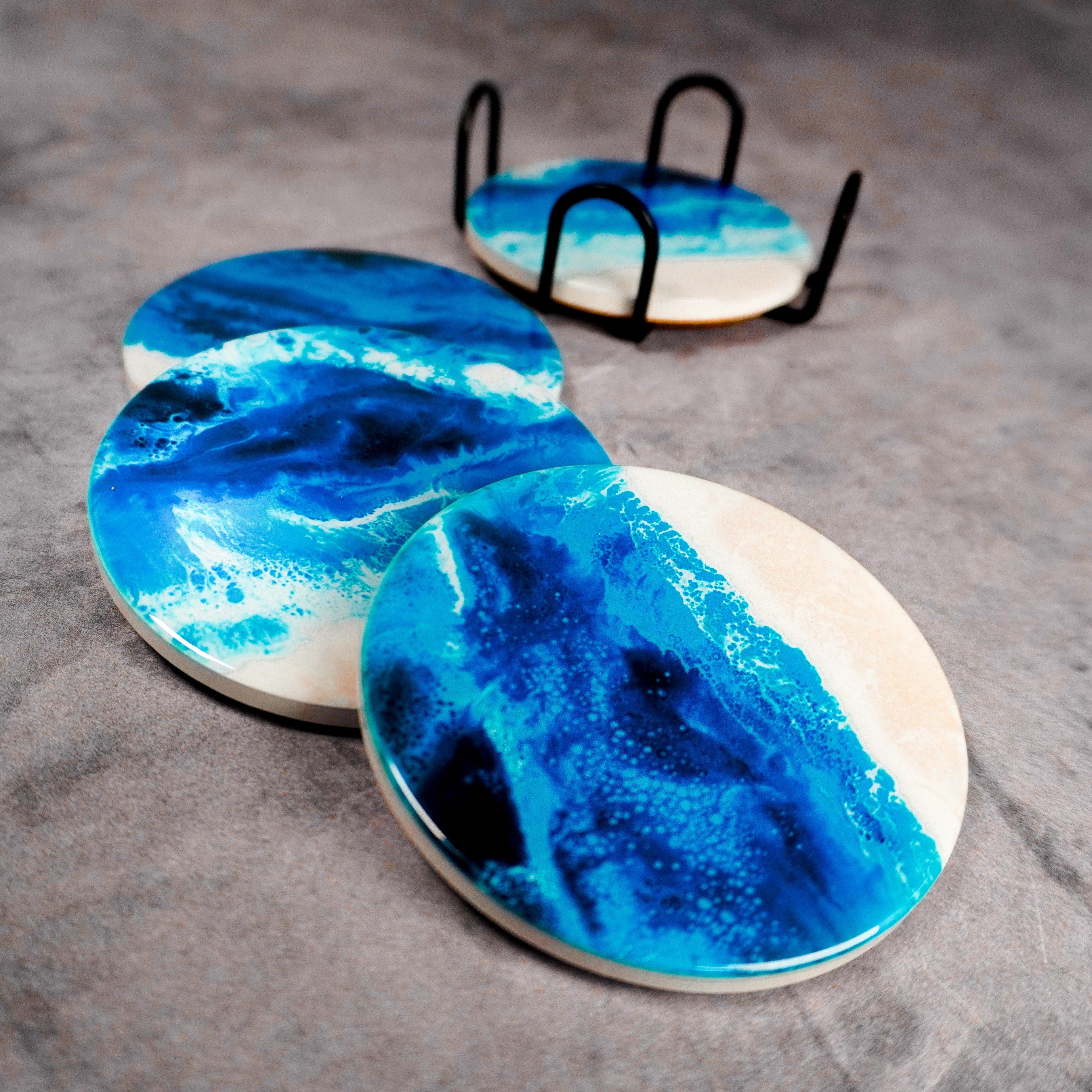 Ceramic Resin Coasters (NEW COLORS AVAILABLE!) - PRHOMZ