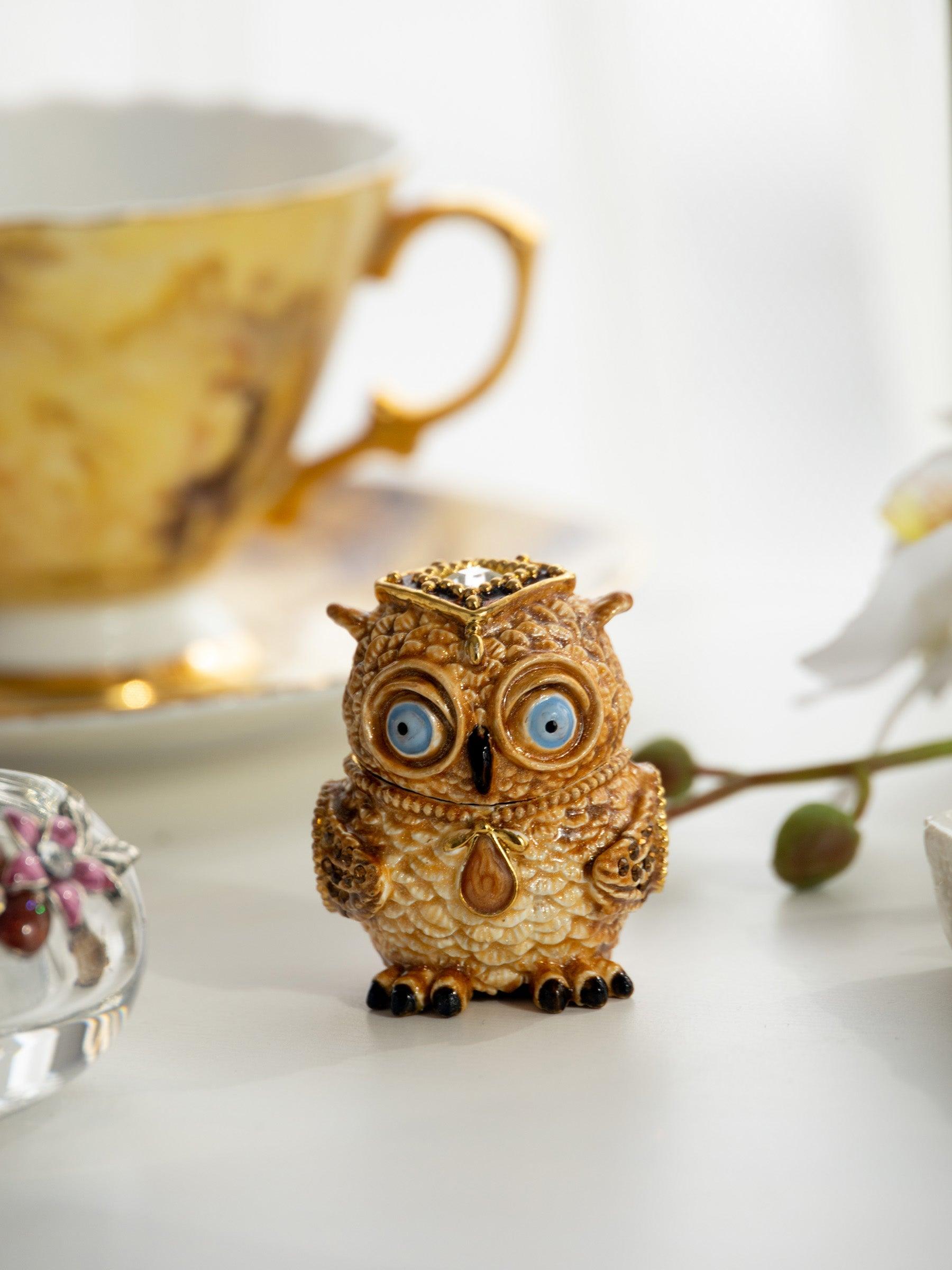 Brown Owl Trinket Box - PRHOMZ