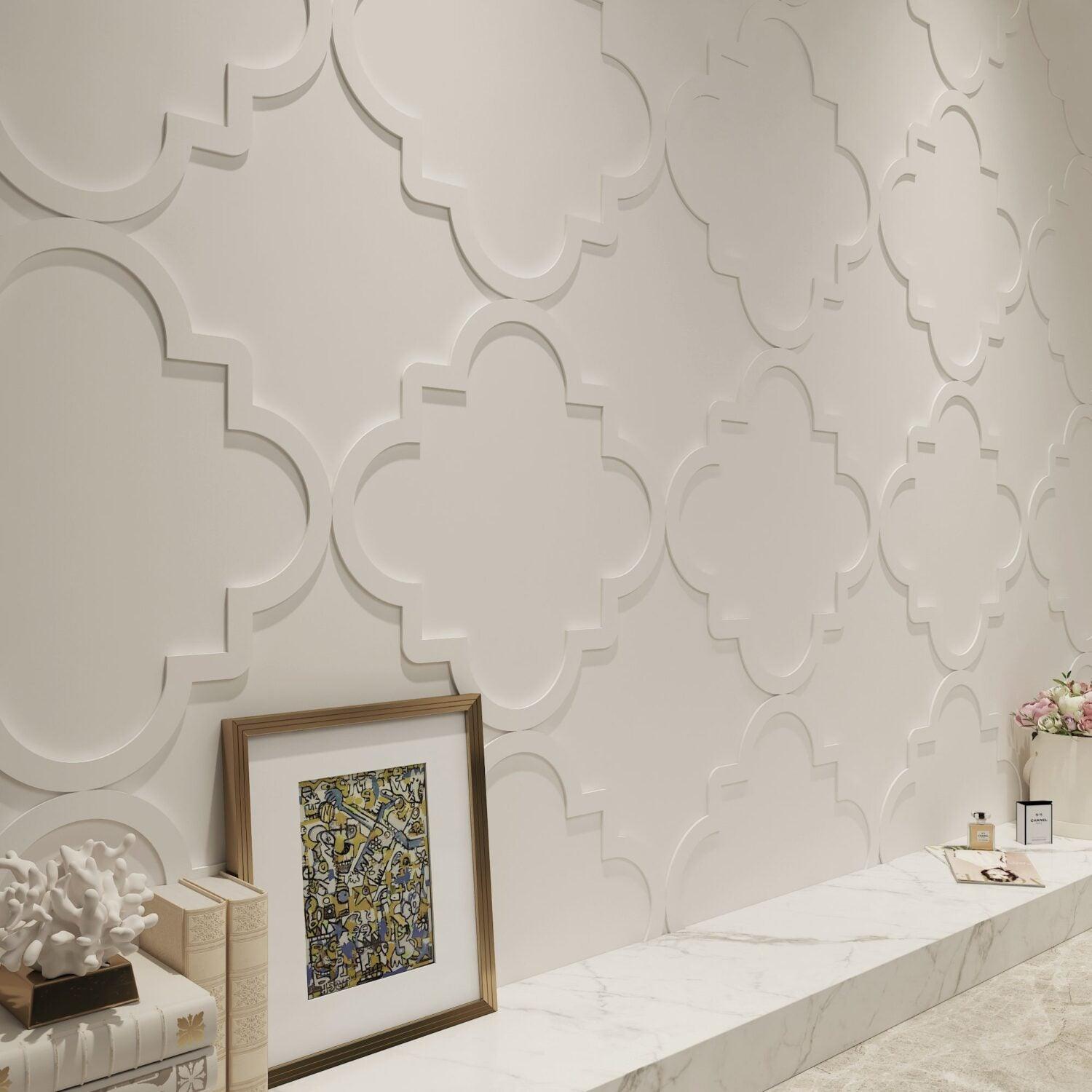 Moroccan Pattern 3D Panels - PRHOMZ