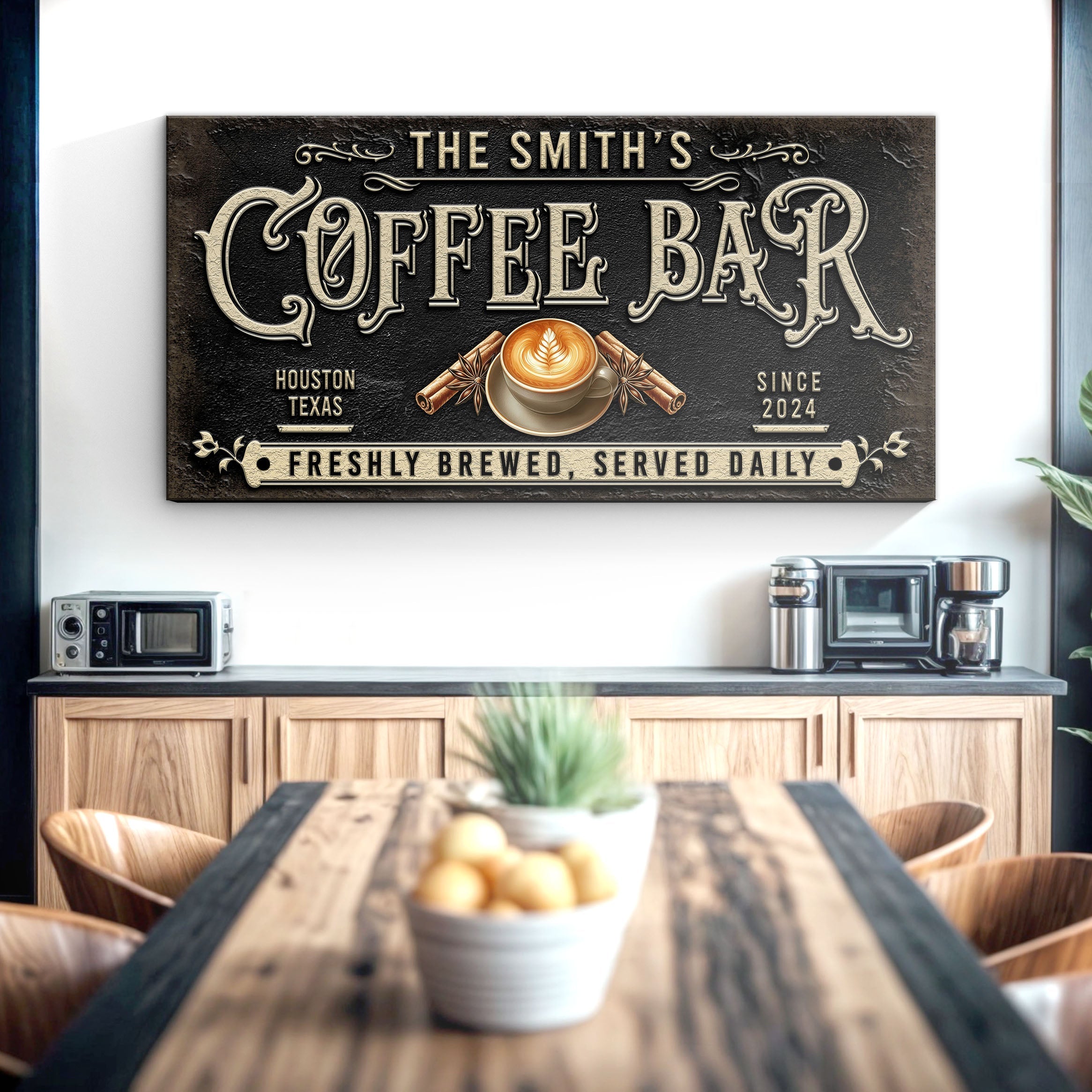 Coffee Bar Sign XII