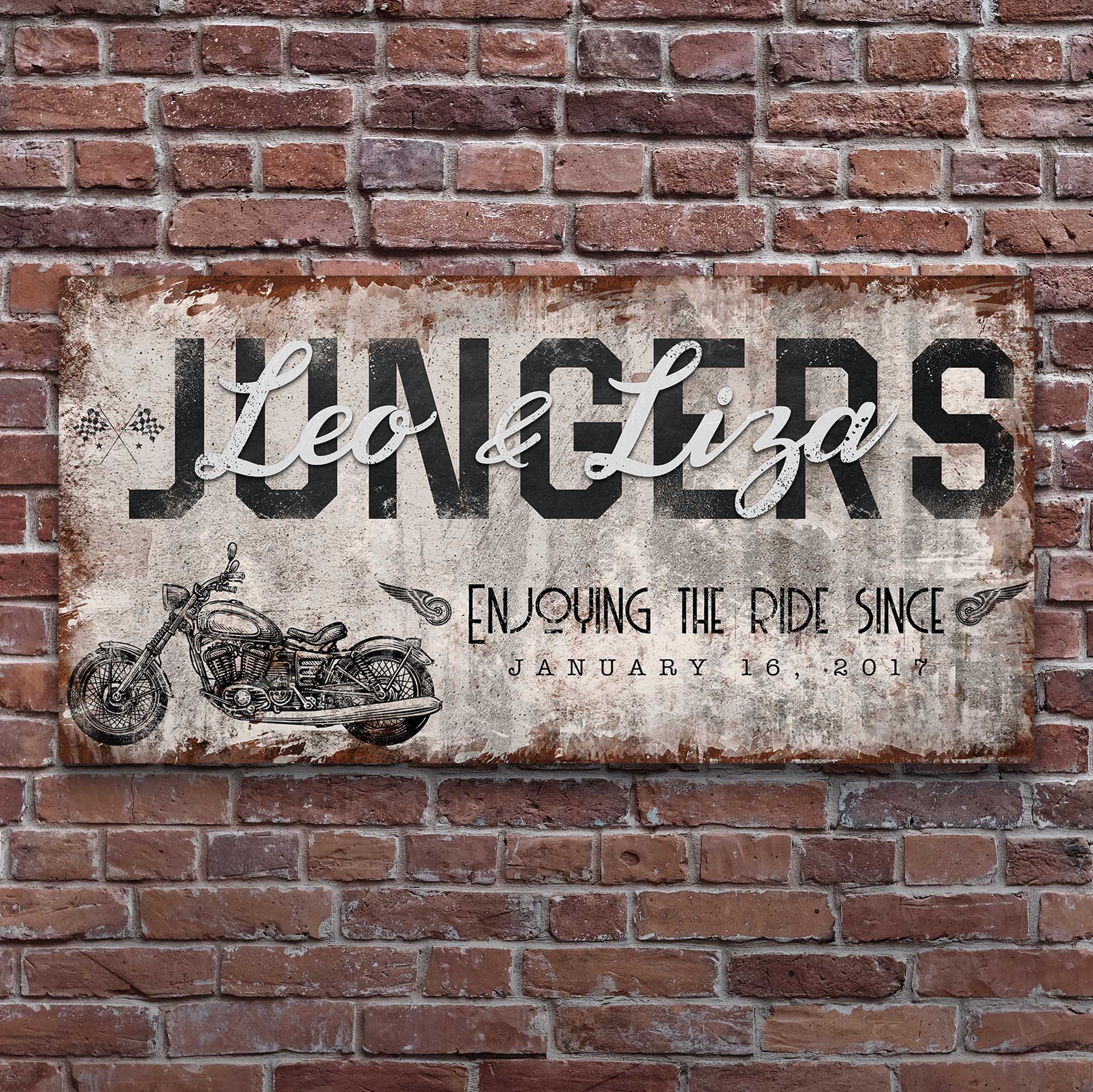 Enjoy the Bike Ride Sign