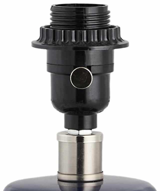 Pojezerje Navy & Wheat Table Lamp - PRHOMZ