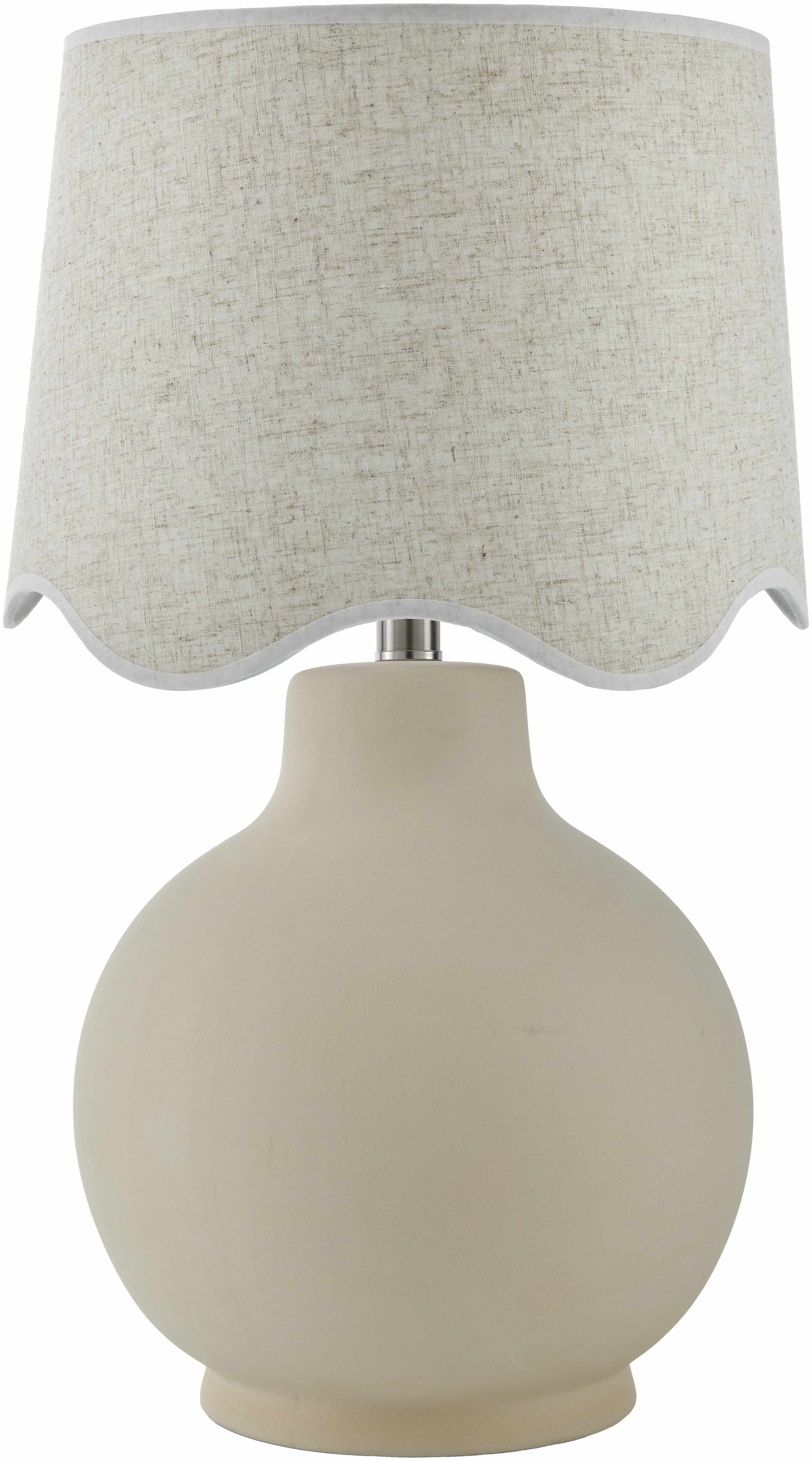 Pojezerje Cream & Wheat Table Lamp-0