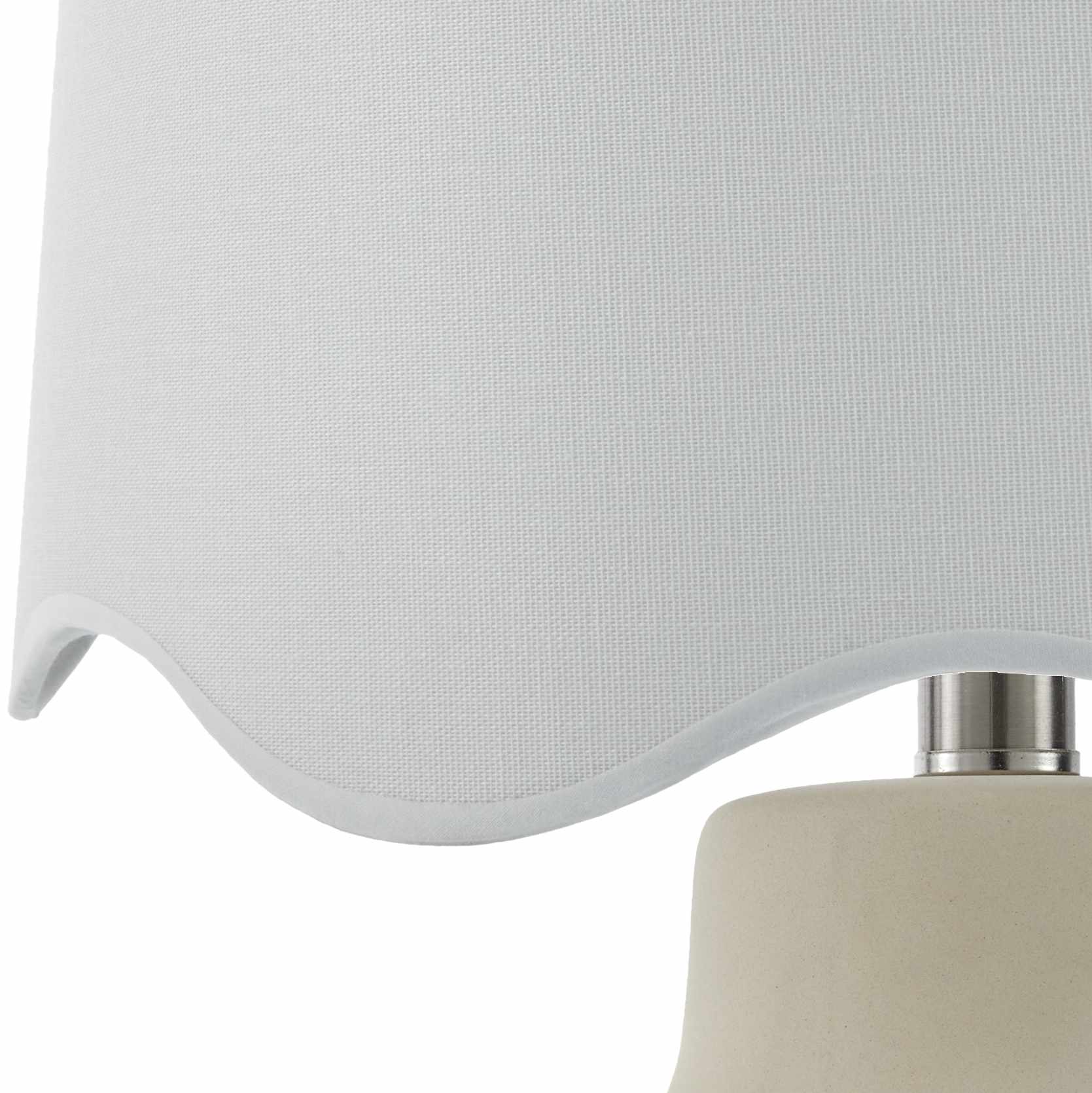 Pojezerje Cream & White Table Lamp-2