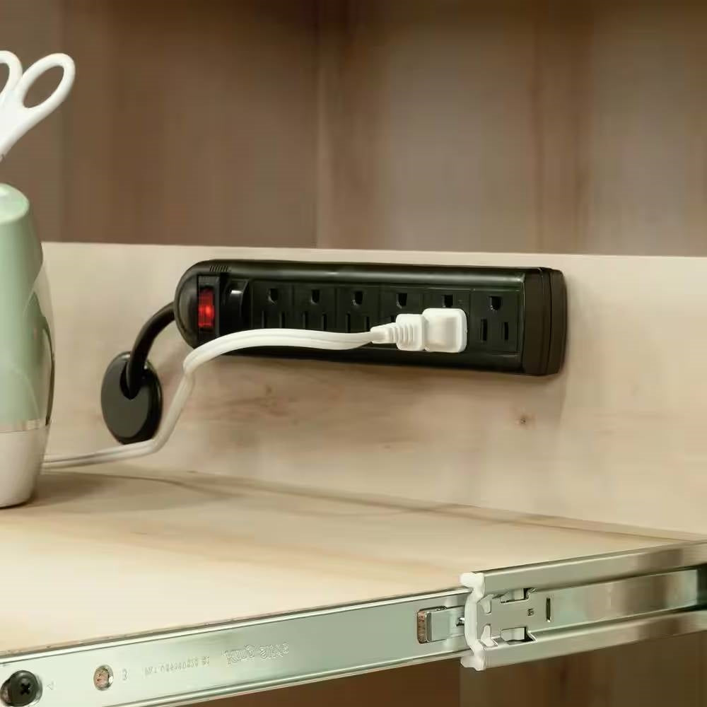 Drop Leaf Computer Desk Craft Table Armoire in Maple Wood Finish - Made in USA-3