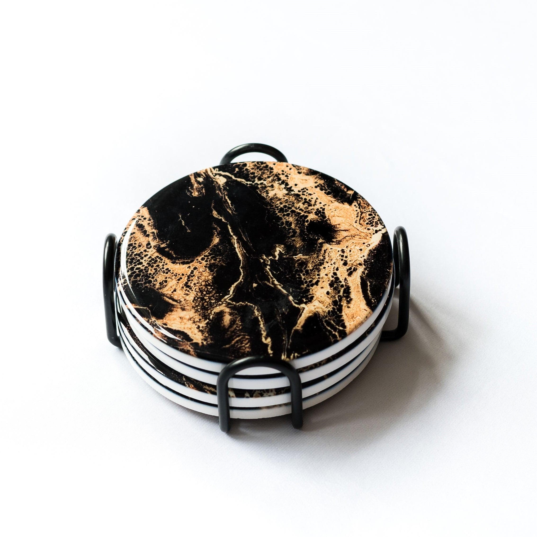 Ceramic Resin Coasters (NEW COLORS AVAILABLE!) - PRHOMZ