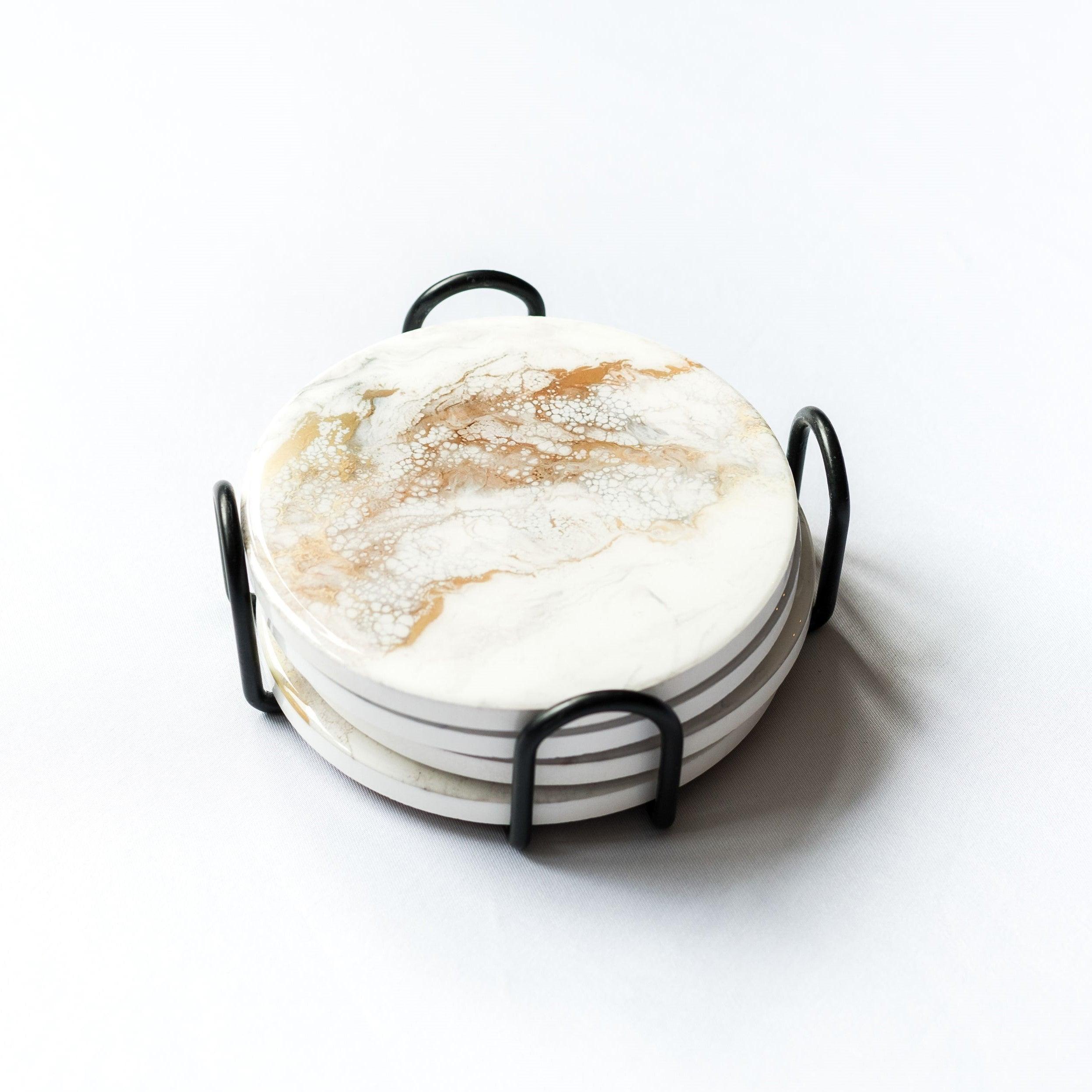 Ceramic Resin Coasters (NEW COLORS AVAILABLE!) - PRHOMZ