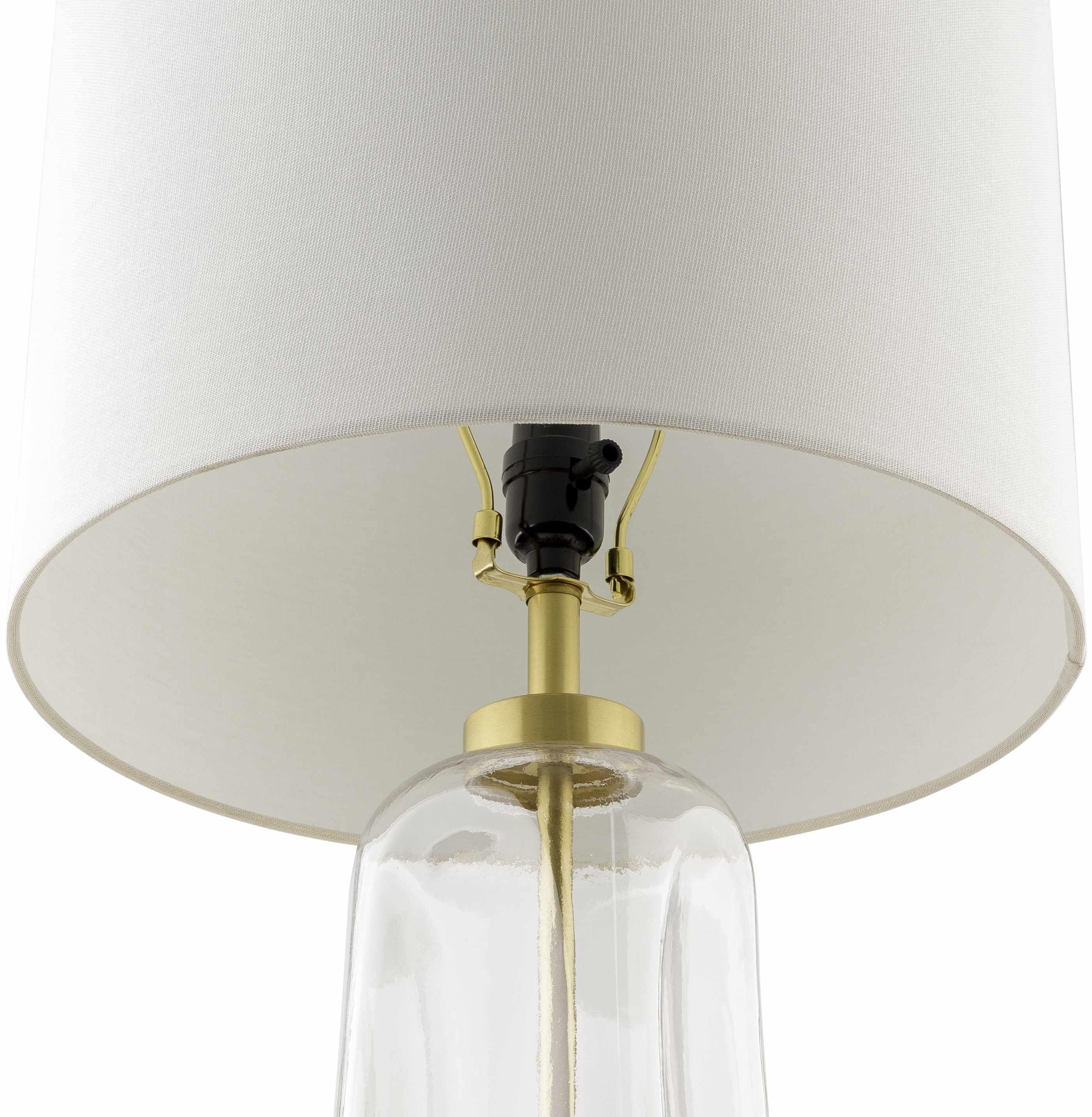 Polevskoy White Gold Table Lamp - PRHOMZ