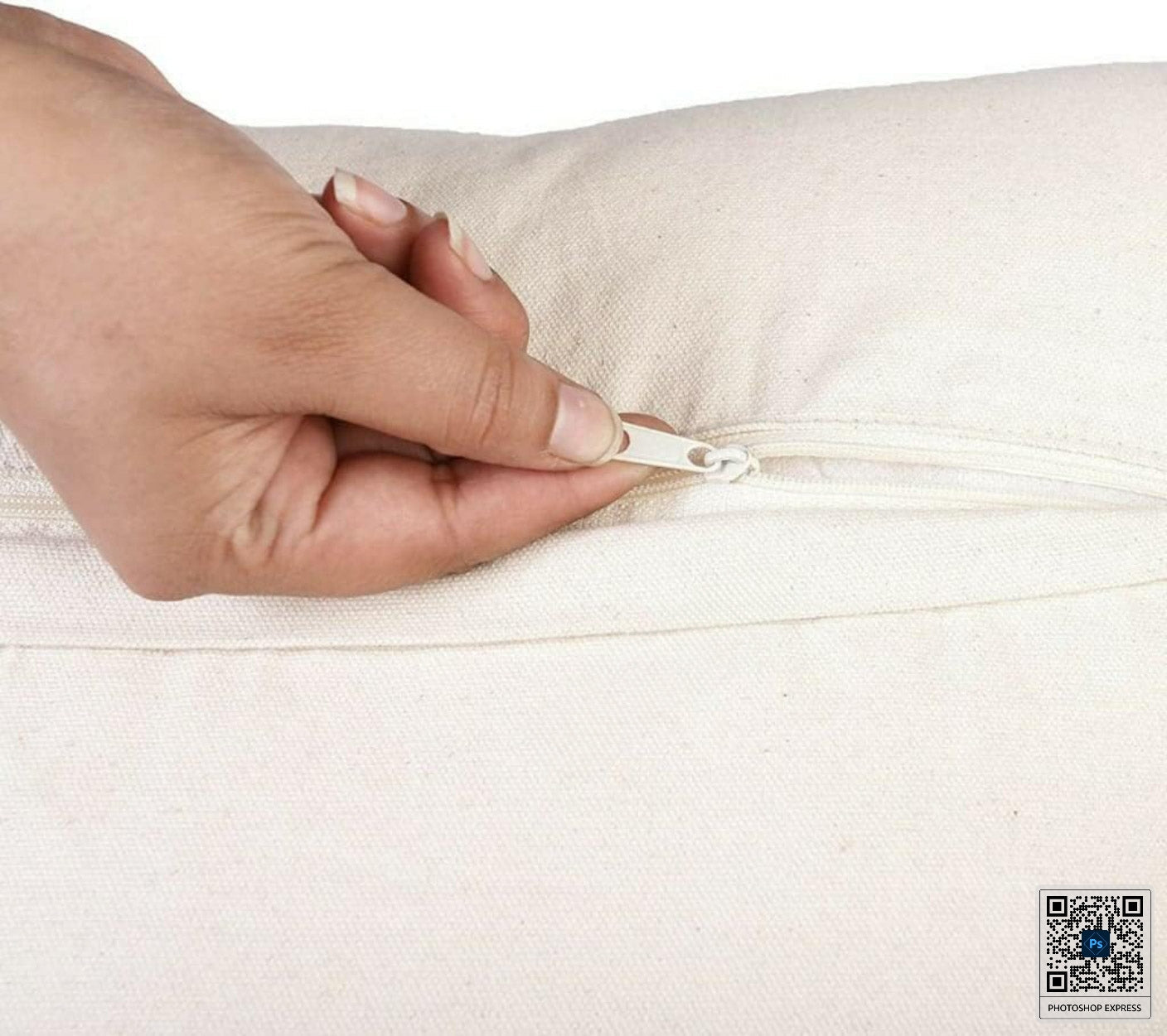 Textured Woven Cushion Cover with Fringes | Boho Cushion Cover | 40x40cm | Cotton Cushion Cover-1