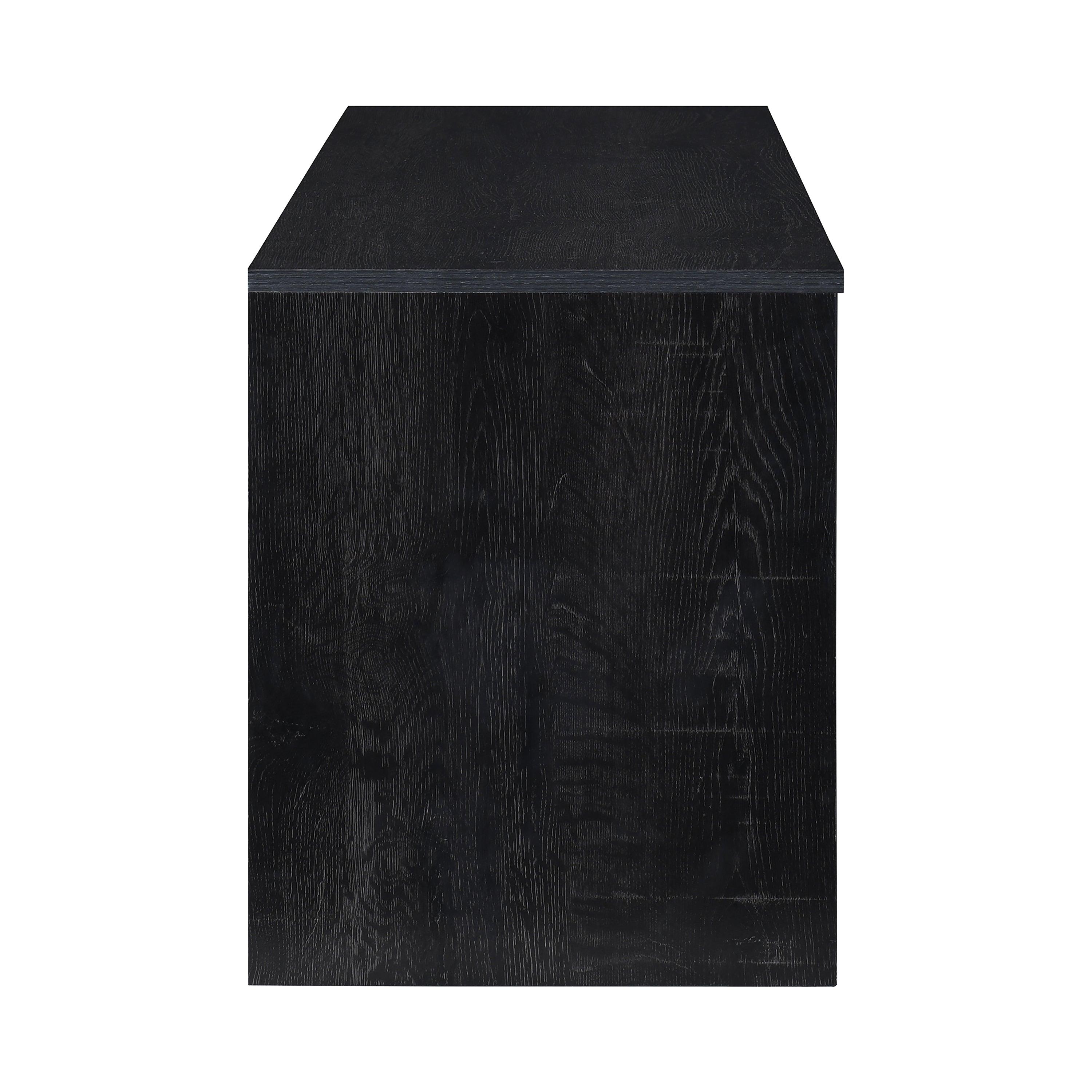 59 Inch Wood TV Stand with 2 Storage Cabinets Fits TV's up to 65 Inch - PRHOMZ