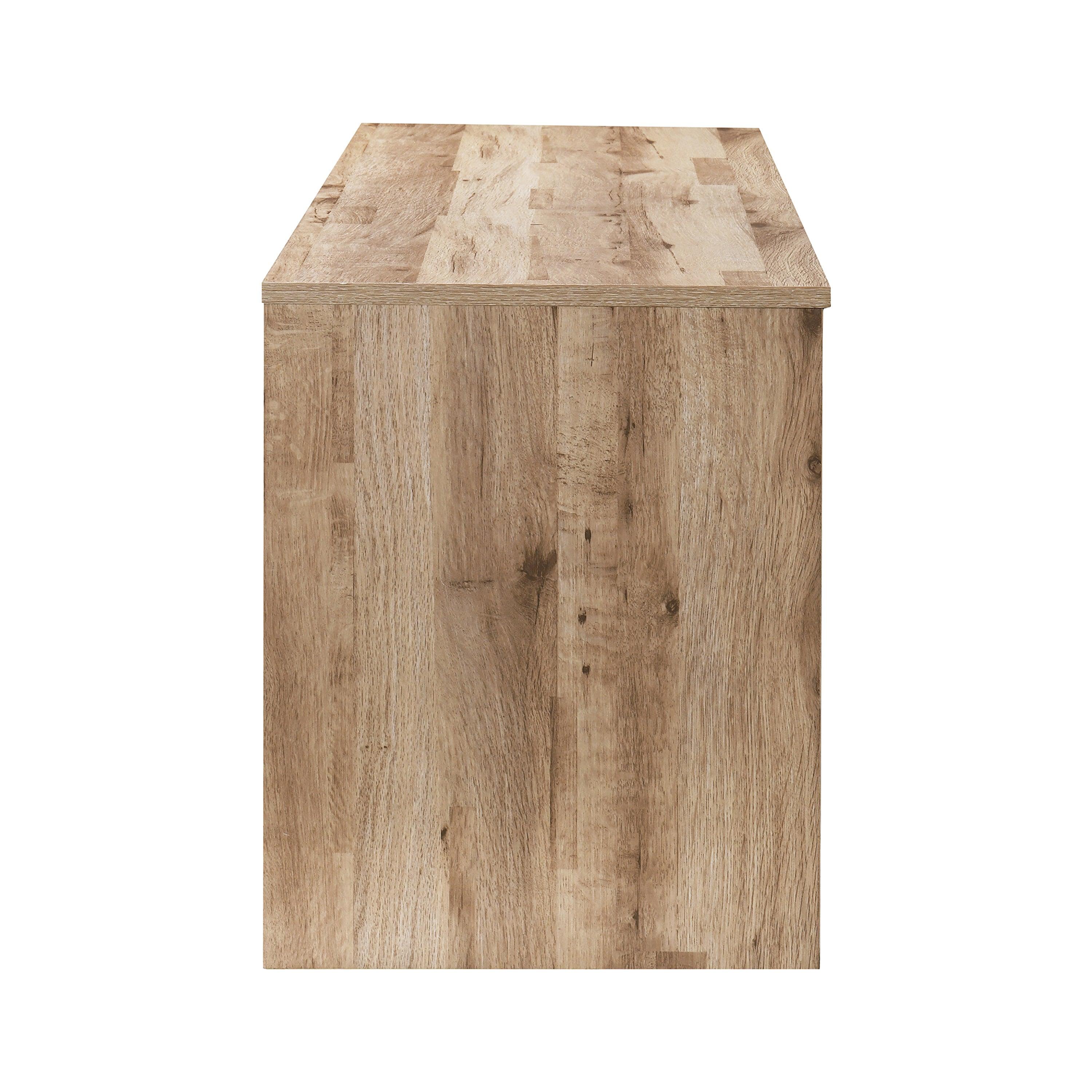 59 Inch Wood TV Stand with 2 Storage Cabinets Fits TV's up to 65 Inch - PRHOMZ