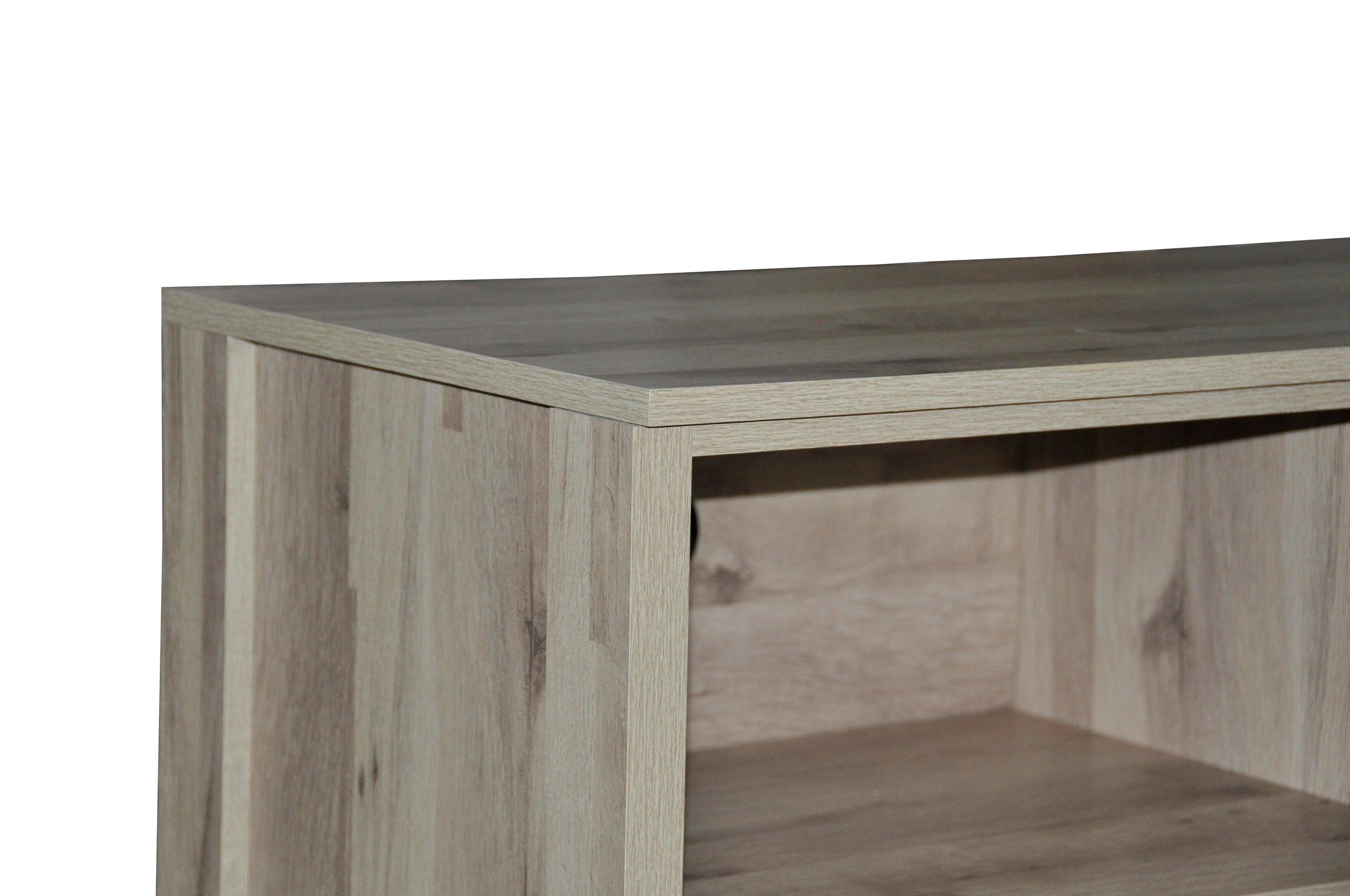 65 in.TV Stand with 6 Storage Shelves Fits TV's up to 70 in. - PRHOMZ