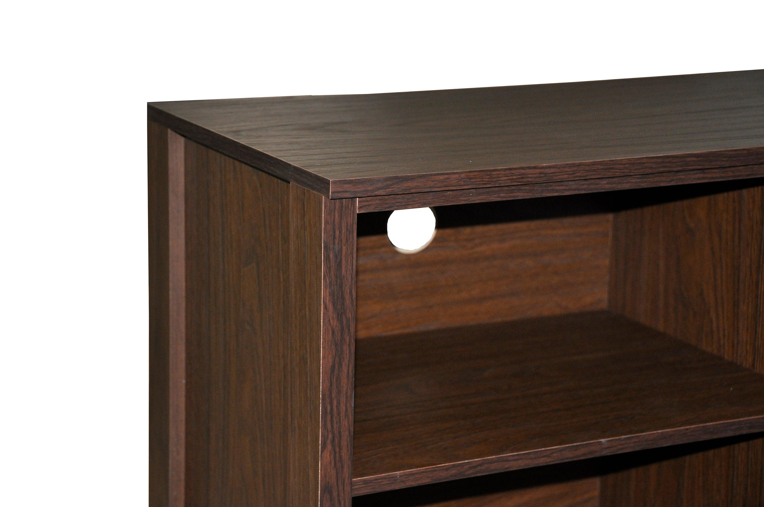 65 in.TV Stand with 6 Storage Shelves Fits TV's up to 70 in. - PRHOMZ