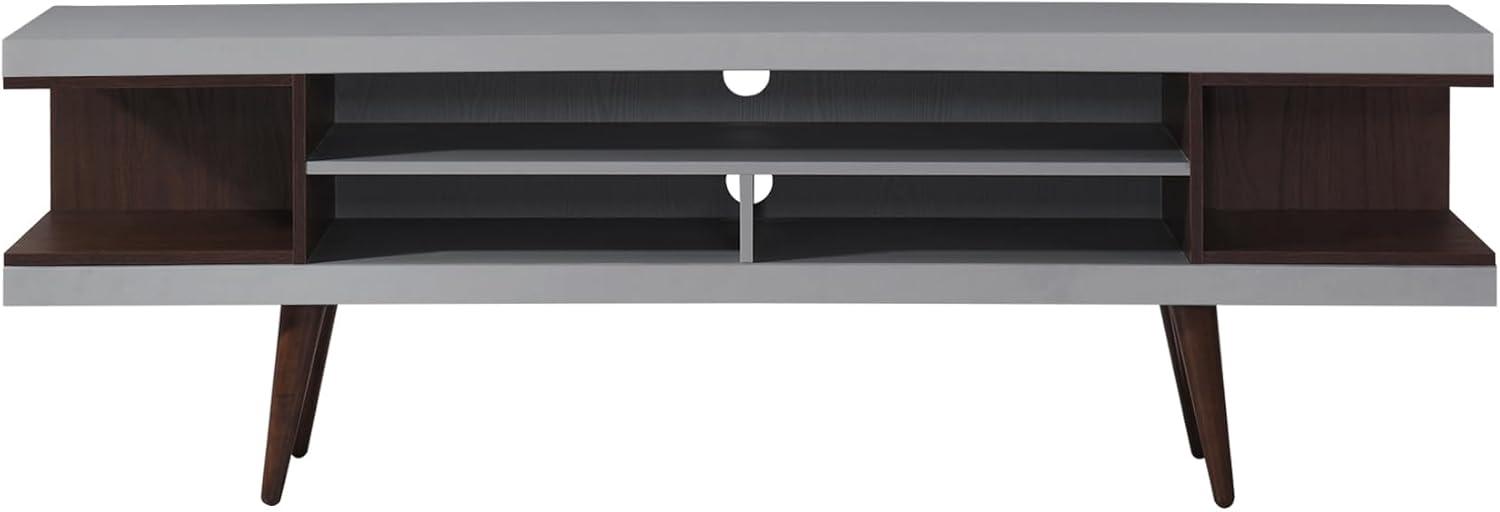 70.87 in. Stand with 5 Storage Shelves Fits TV's up to 75 in. - PRHOMZ