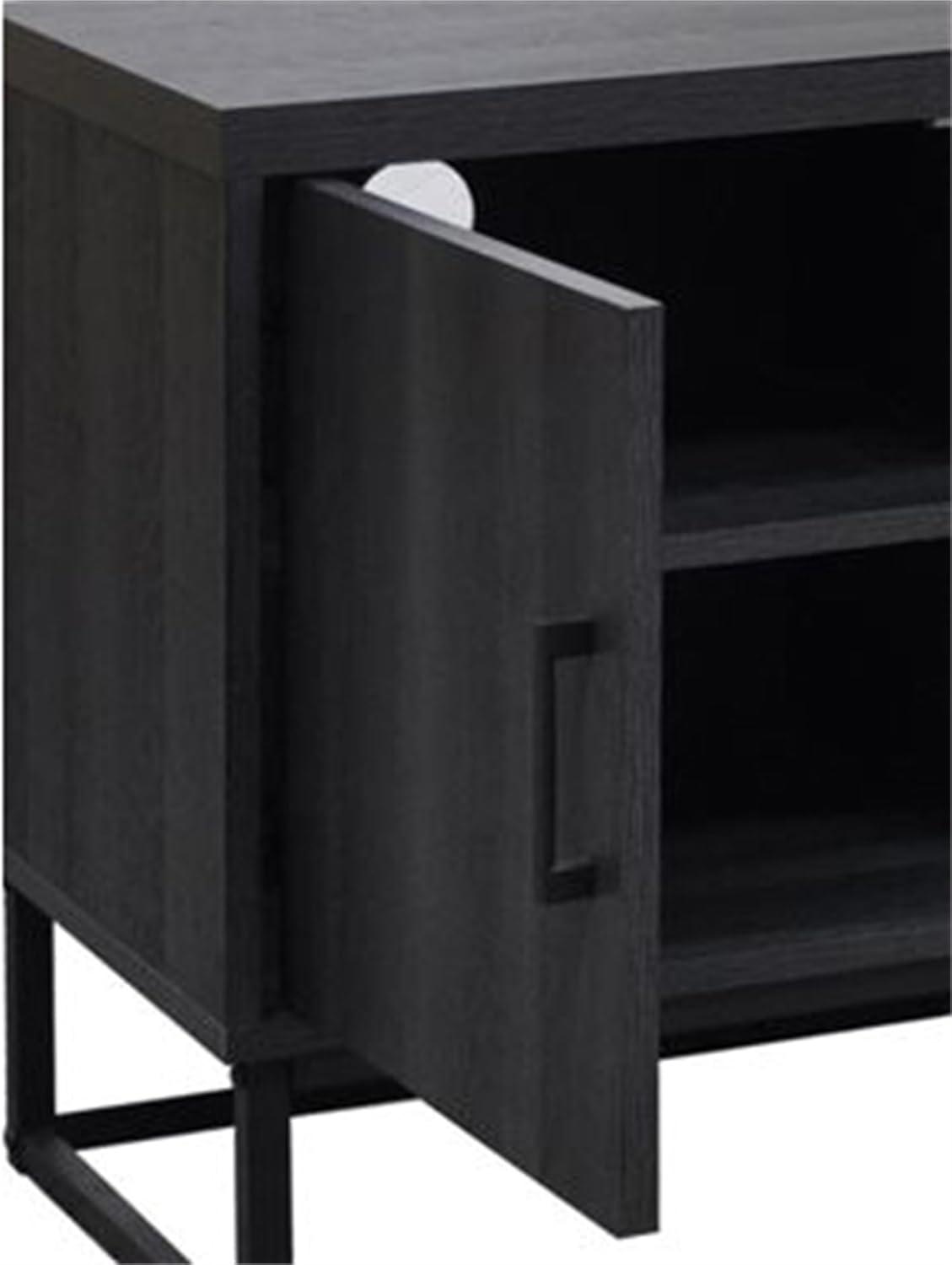47 in. TV Stand with 2 Storage Cabinets Fits TV's up to 50 in. - PRHOMZ