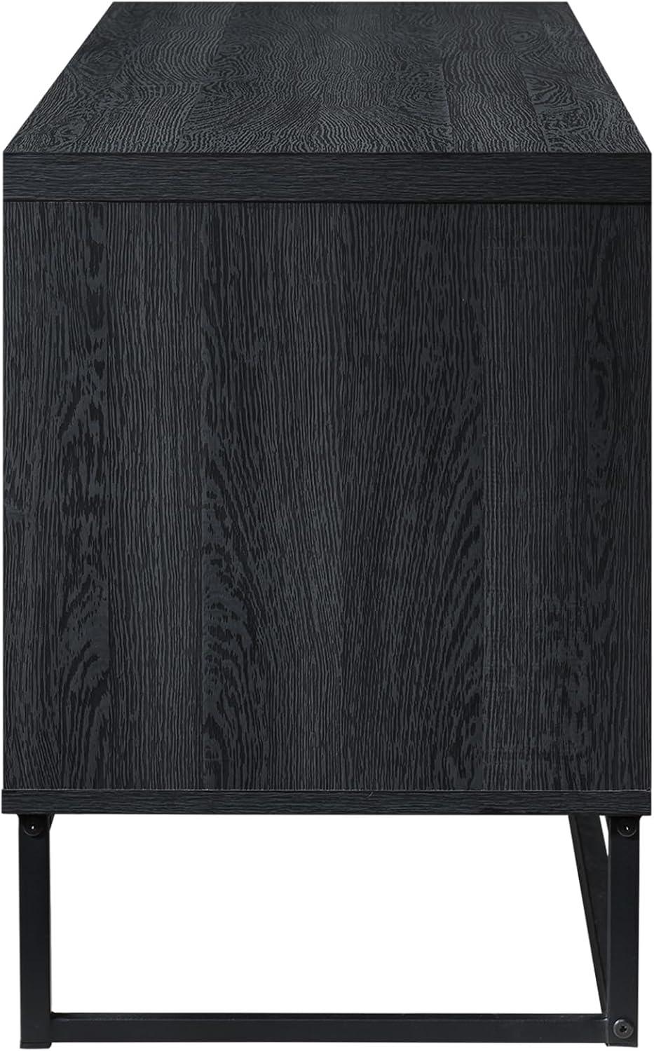 47 in. TV Stand with 2 Storage Cabinets Fits TV's up to 50 in. - PRHOMZ