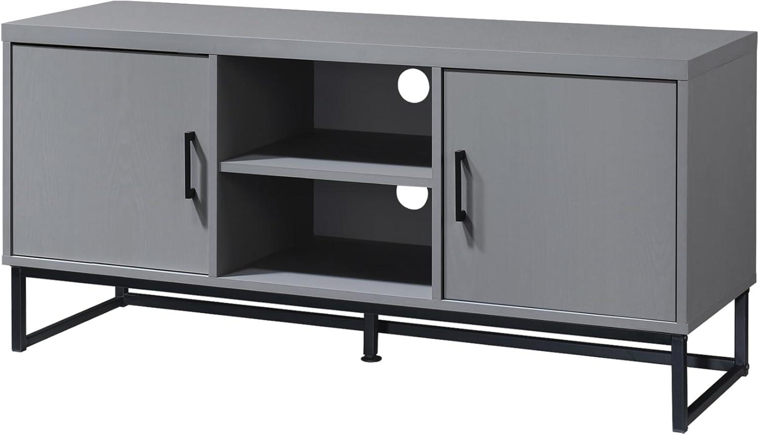 47 in. TV Stand with 2 Storage Cabinets Fits TV's up to 50 in. - PRHOMZ