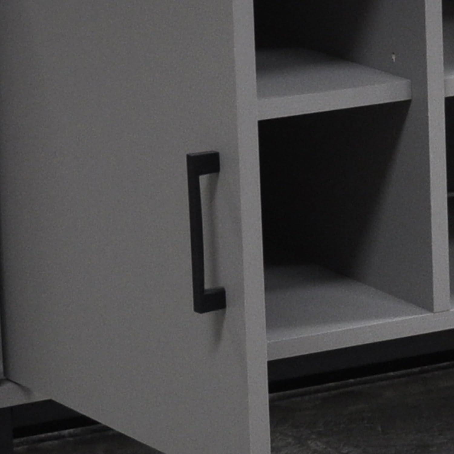 47 in. TV Stand with 2 Storage Cabinets Fits TV's up to 50 in. - PRHOMZ