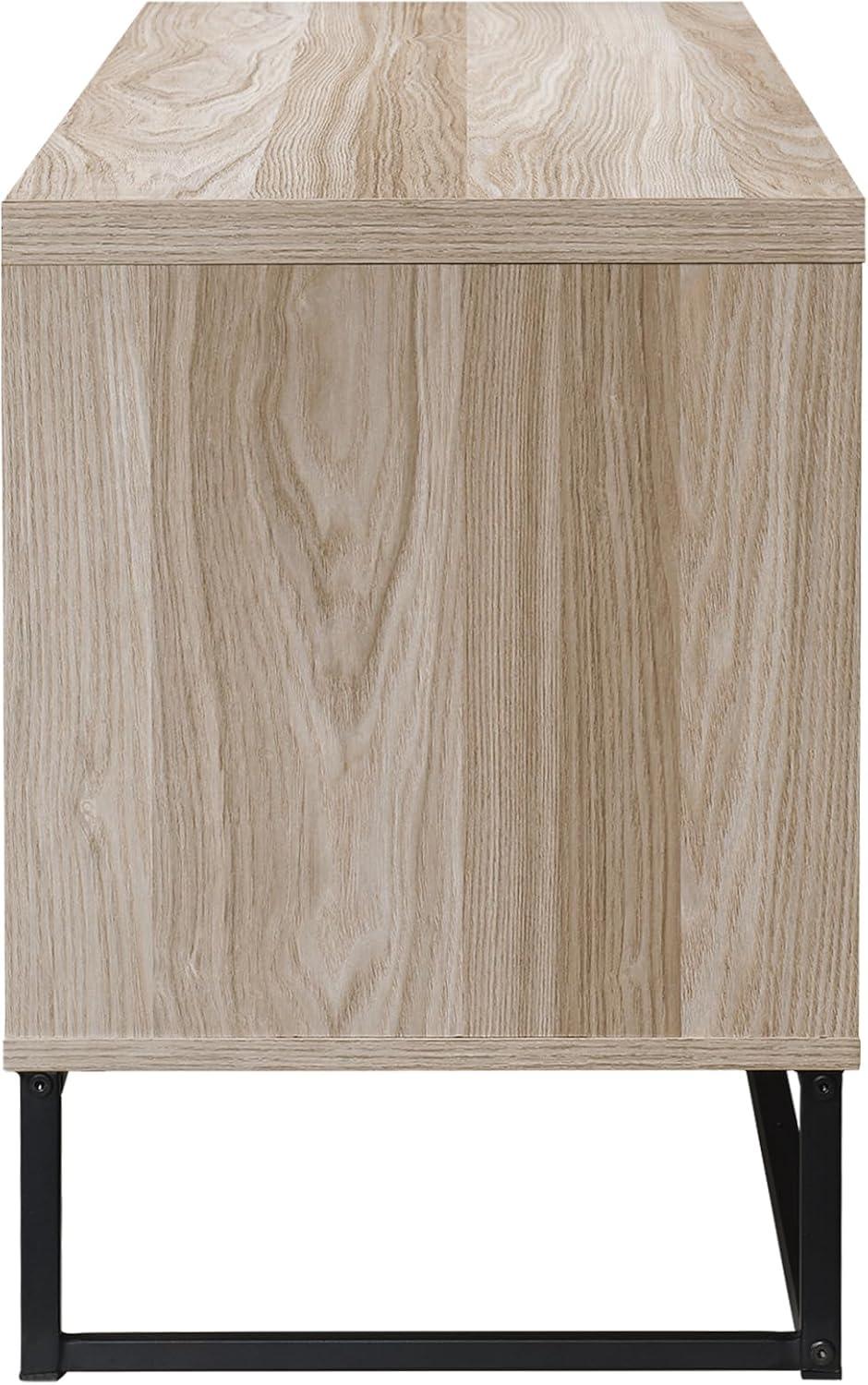 47 in. TV Stand with 2 Storage Cabinets Fits TV's up to 50 in. - PRHOMZ