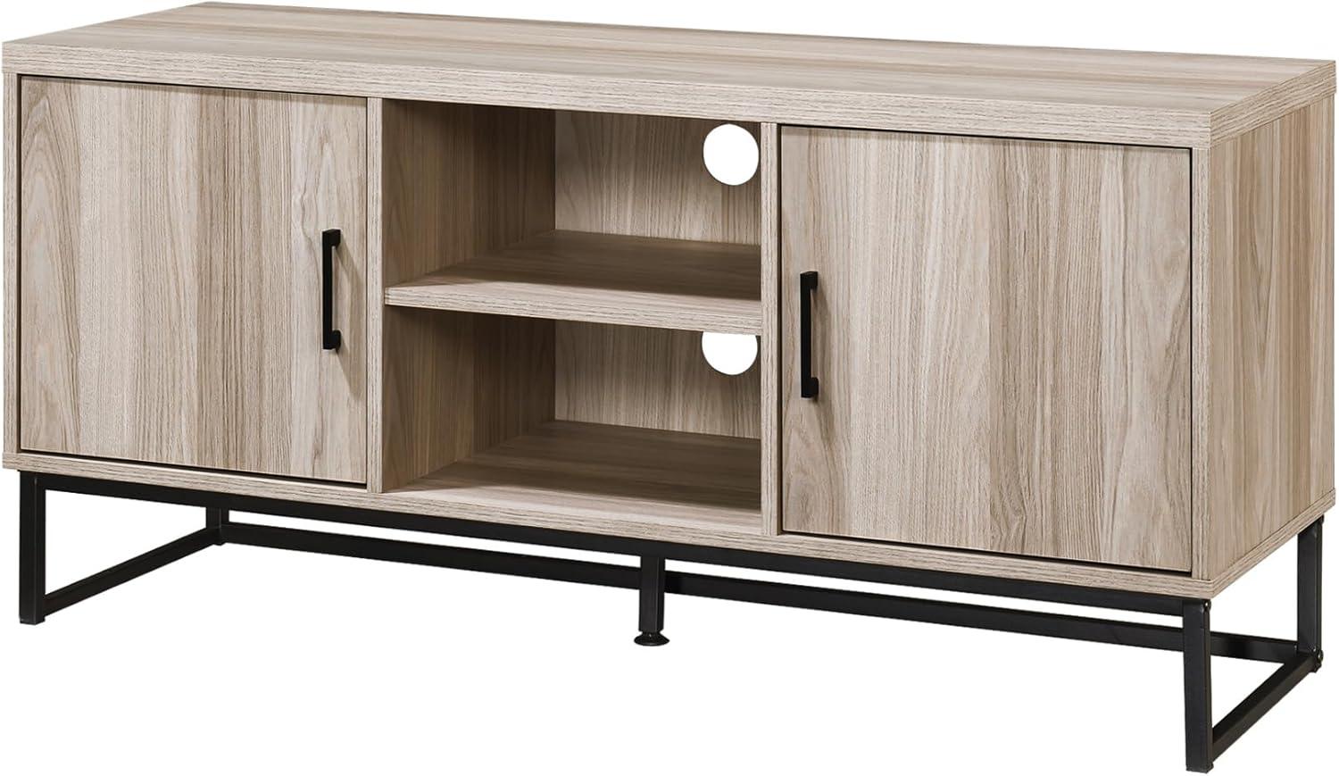 47 in. TV Stand with 2 Storage Cabinets Fits TV's up to 50 in. - PRHOMZ