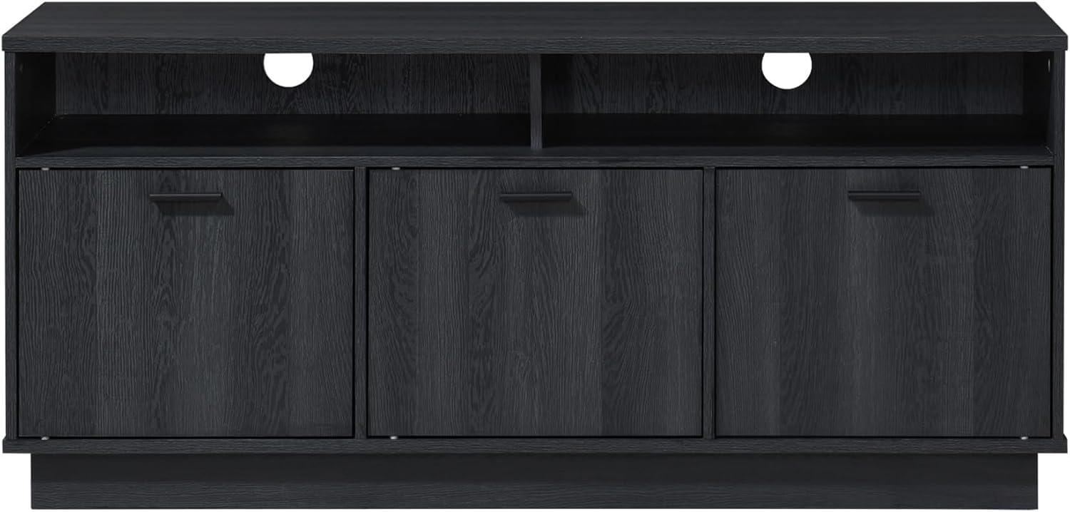 47.24 in. TV Stand with 3 Storage Cabinets Fits TV's up to 55 in. - PRHOMZ