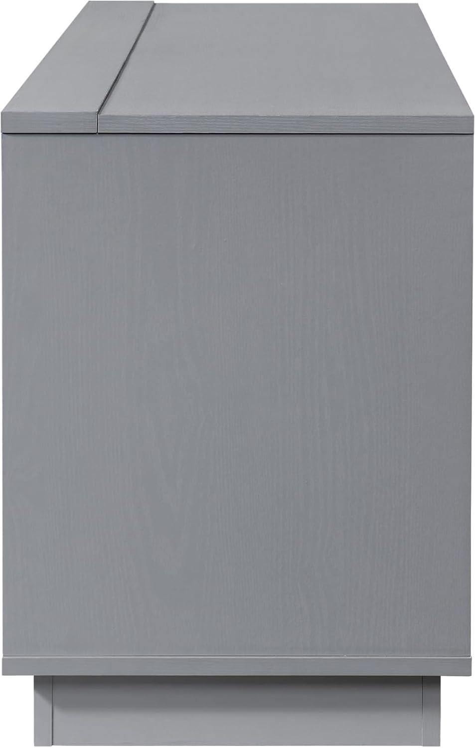 47.24 in. TV Stand with 3 Storage Cabinets Fits TV's up to 55 in. - PRHOMZ