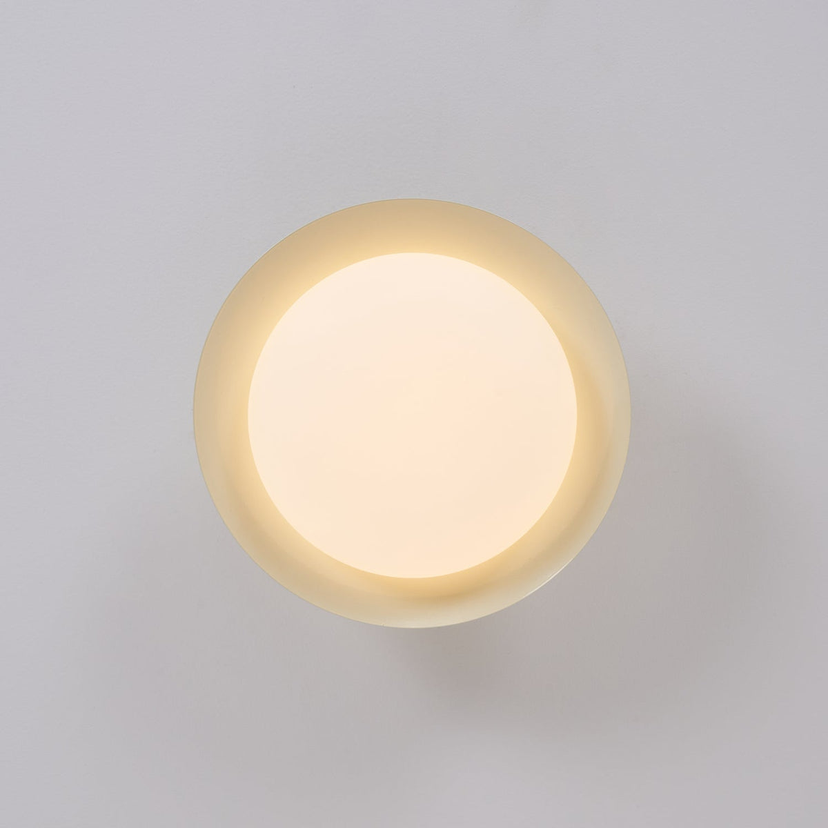 Olivea | Flush Mount LED Ceiling Light with Dome Shade, Dimmable Option for Small Spaces
