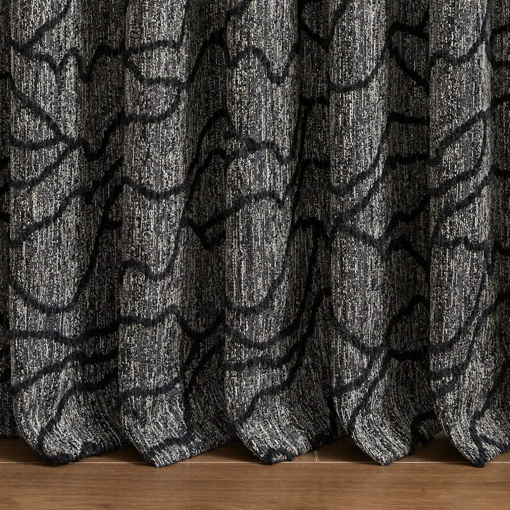 Peyton Heavy Geometric Linen Cotton Curtains