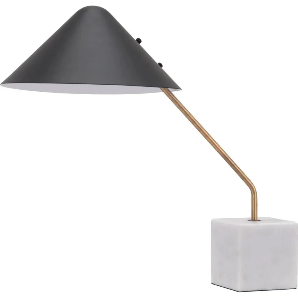 Pike Table Lamp Black & White